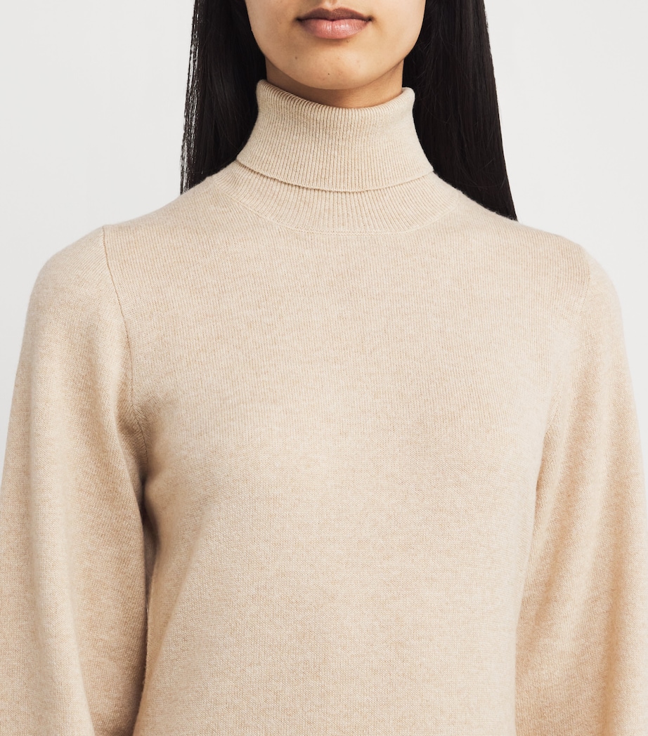 Wool-Silk-Cashmere Midi Dress 0158 CORDA Image 6