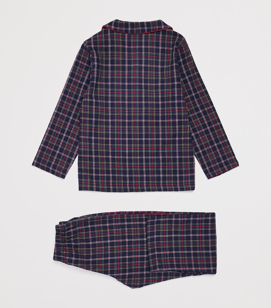 Cotton Tartan Pyjama Set (3-14 Years) 2 V.UNICA Image 2