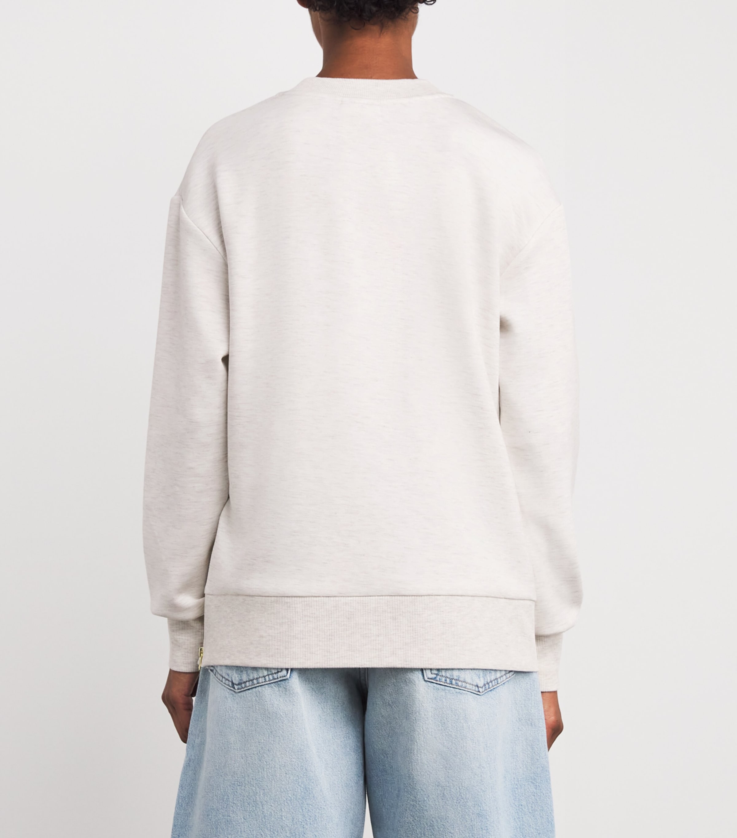 DoubleSoft Gabriella Sweatshirt IVORY/MARL Image 4