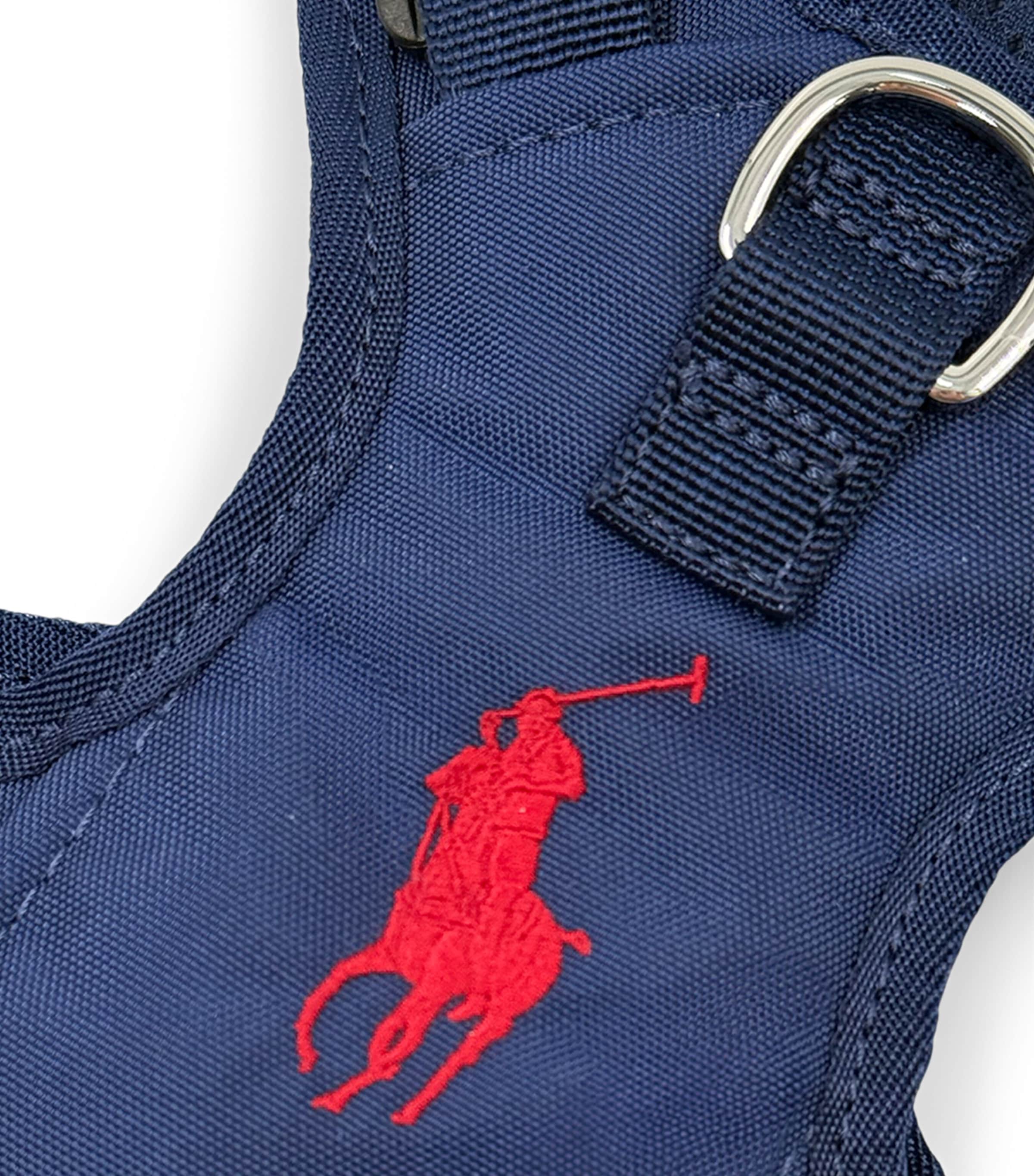 Logo Dog Harness FALL ROYAL/RED Image 3