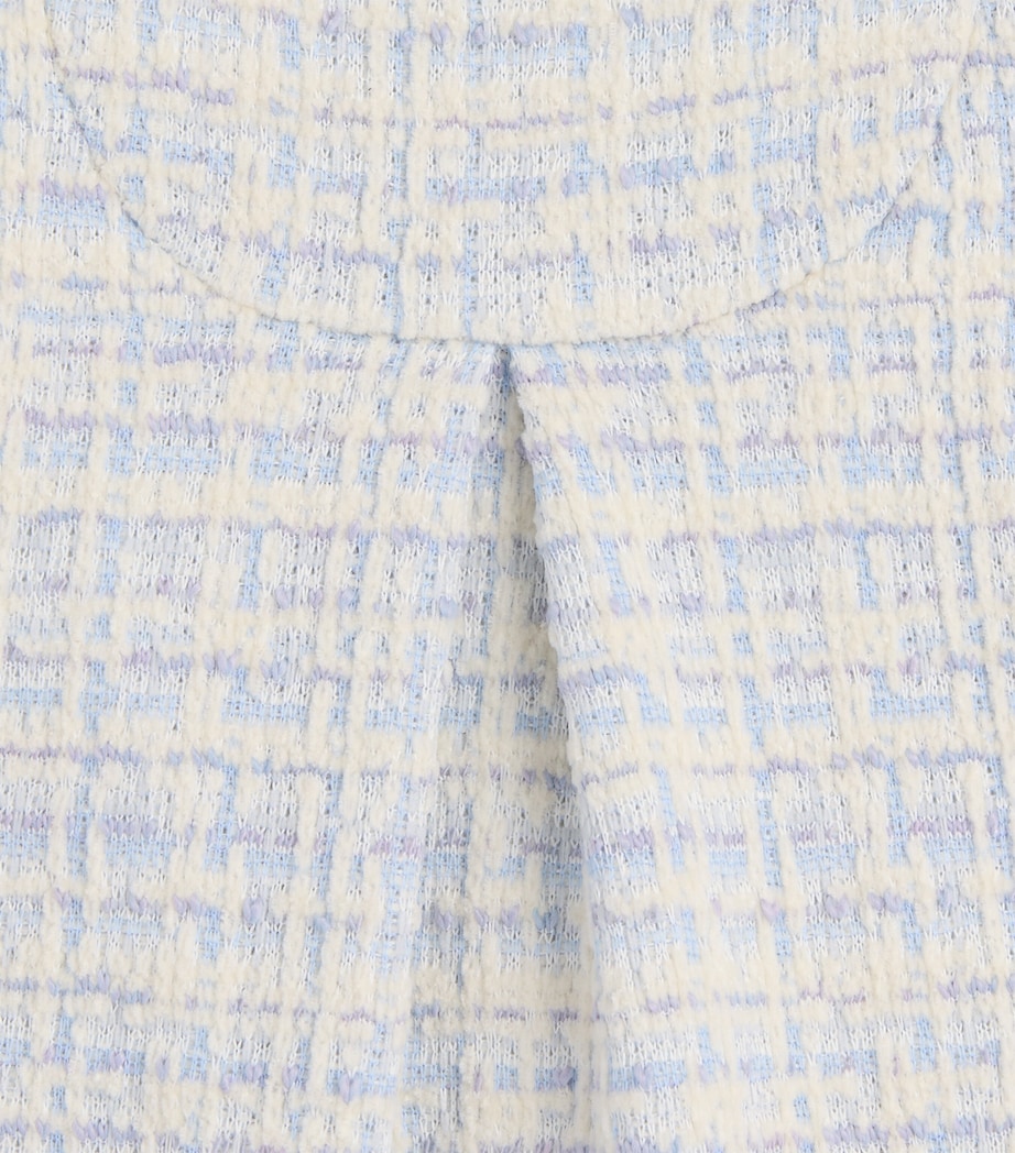 Tartine et Chocolat Tweed Jacquard Dress (6 Months – 4 Years) Nuage Image 2