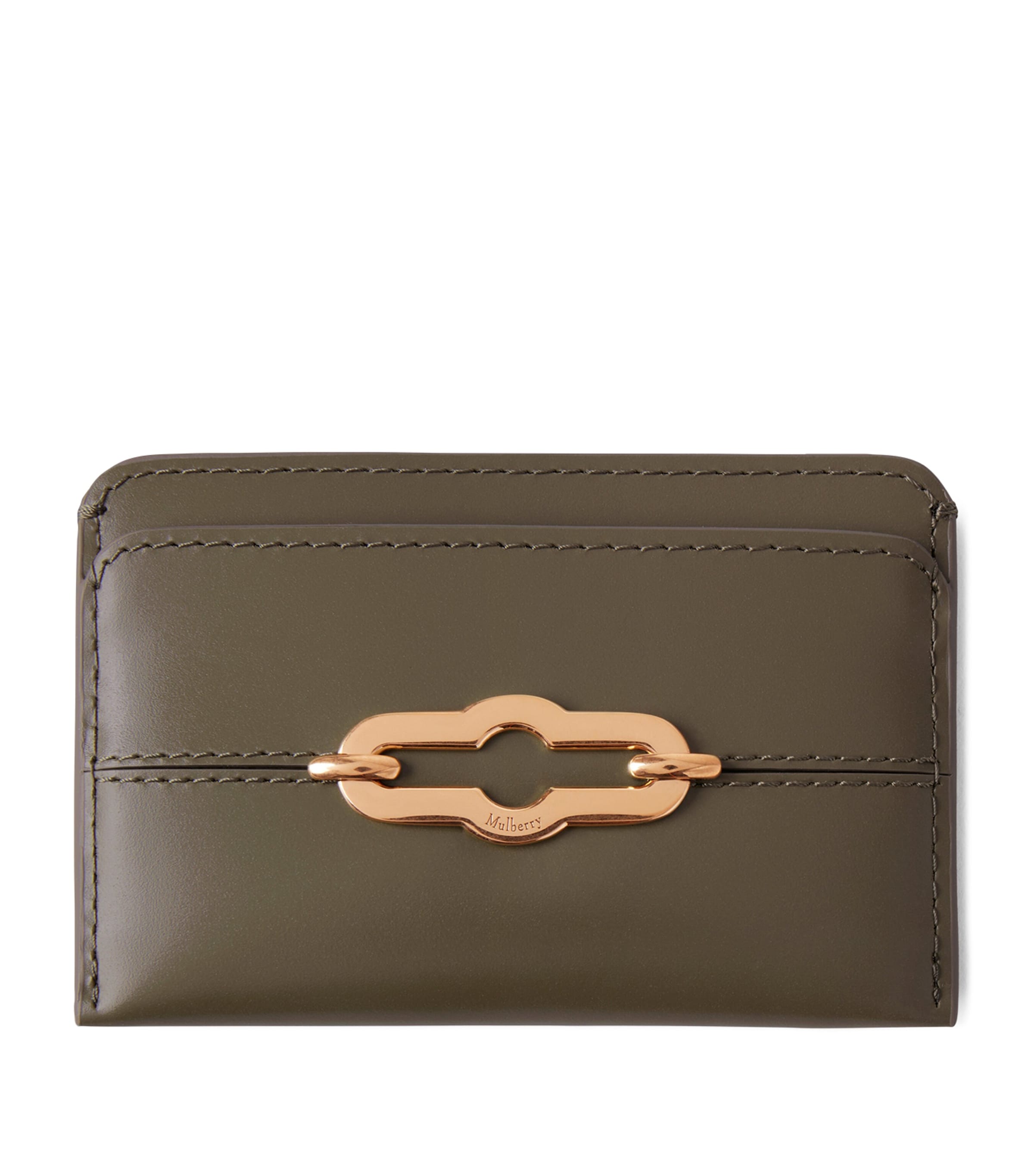 Mulberry Leather Pimlico Card Holder In Green