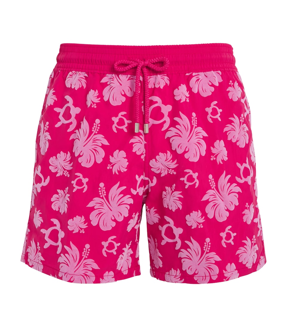 Flower Devoré Moorea Swim Shorts