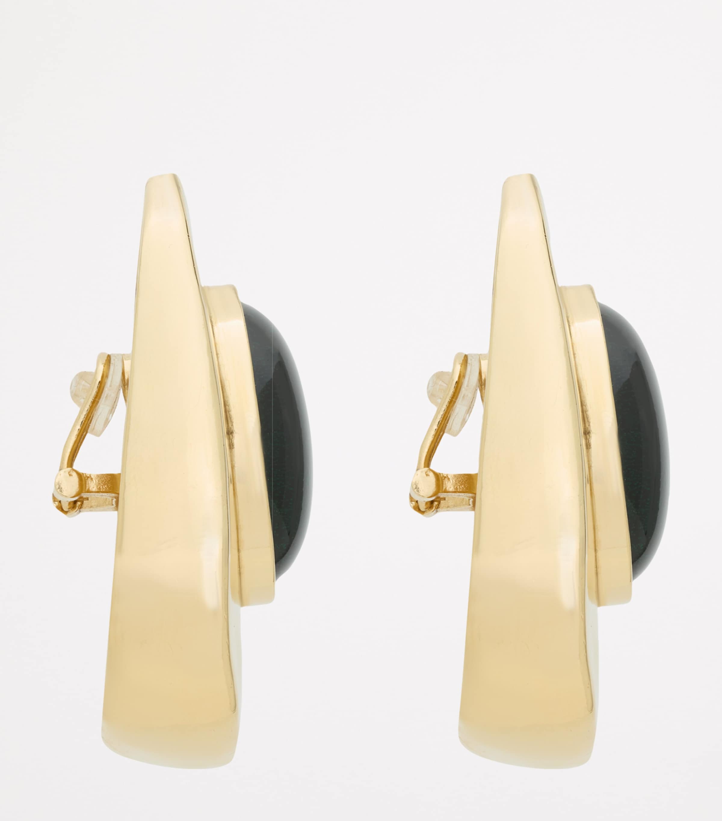 Cabochon Clip-On Earrings 8087 Image 3