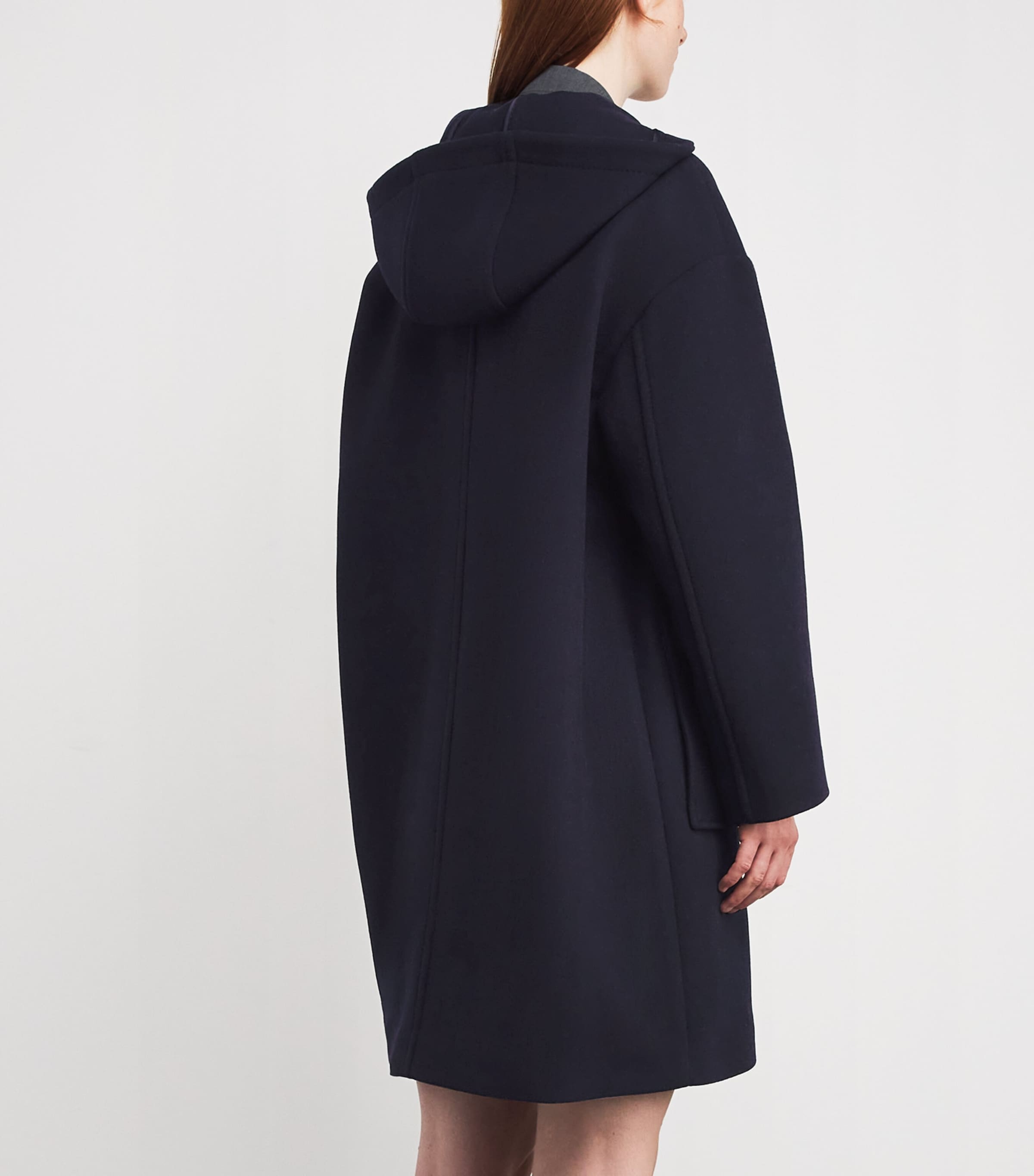 Wool-Blend Duffle Coat NAVY Image 4