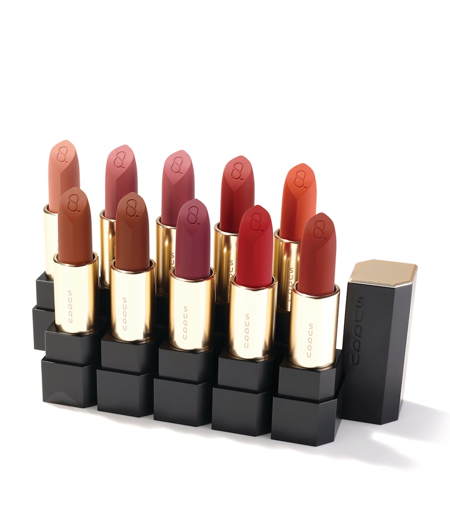 Sheer Matte Lipstick 10 BROWN RED Image 4