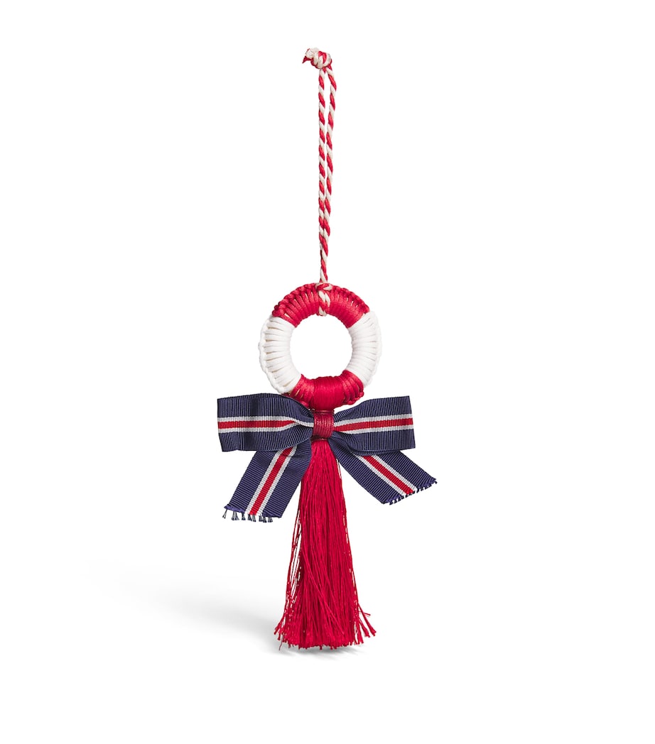 Jessica Light Life Ring Tree Decoration Red/white Image 1
