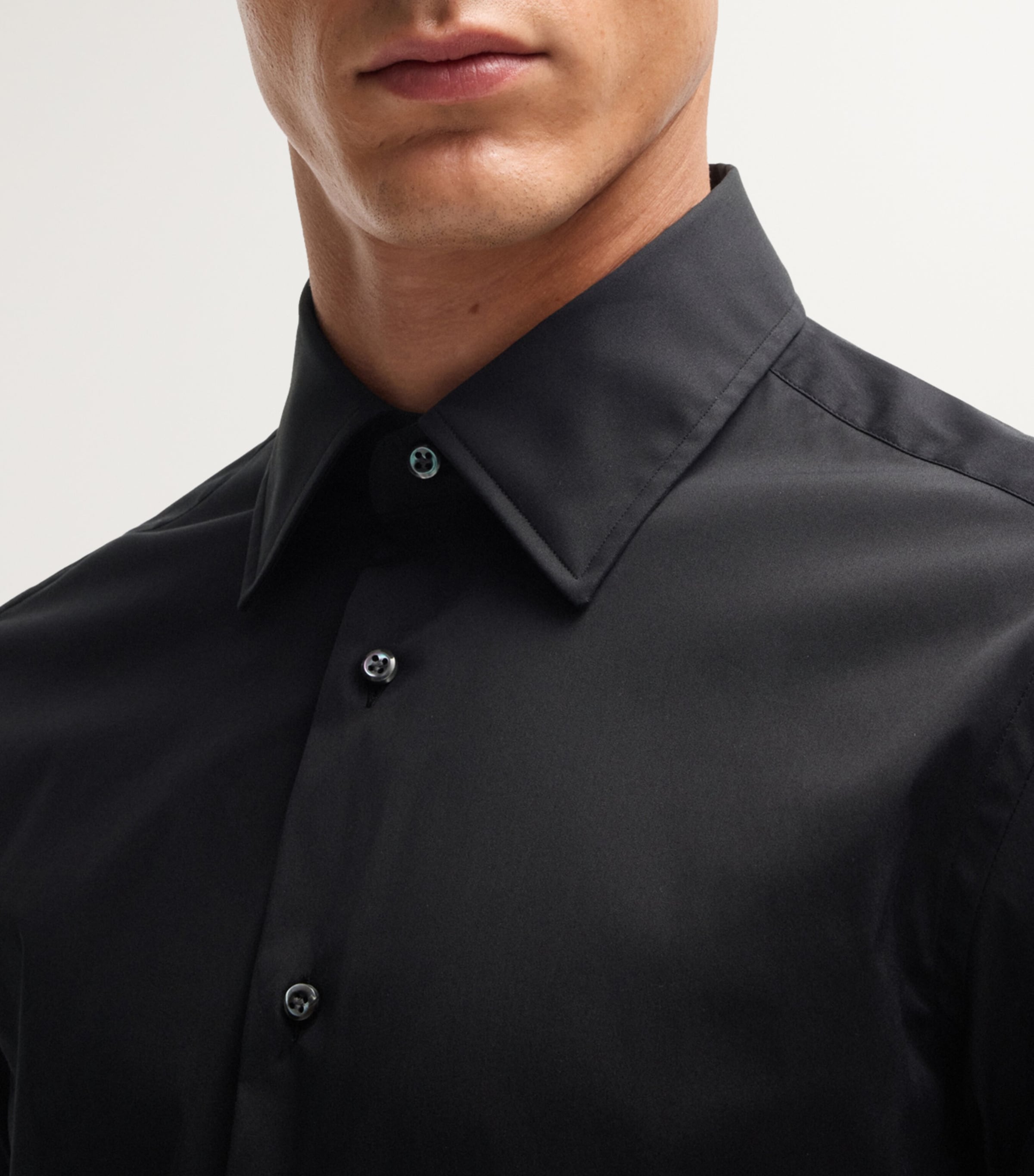 Stretch-Cotton Slim Shirt 1 Image 5