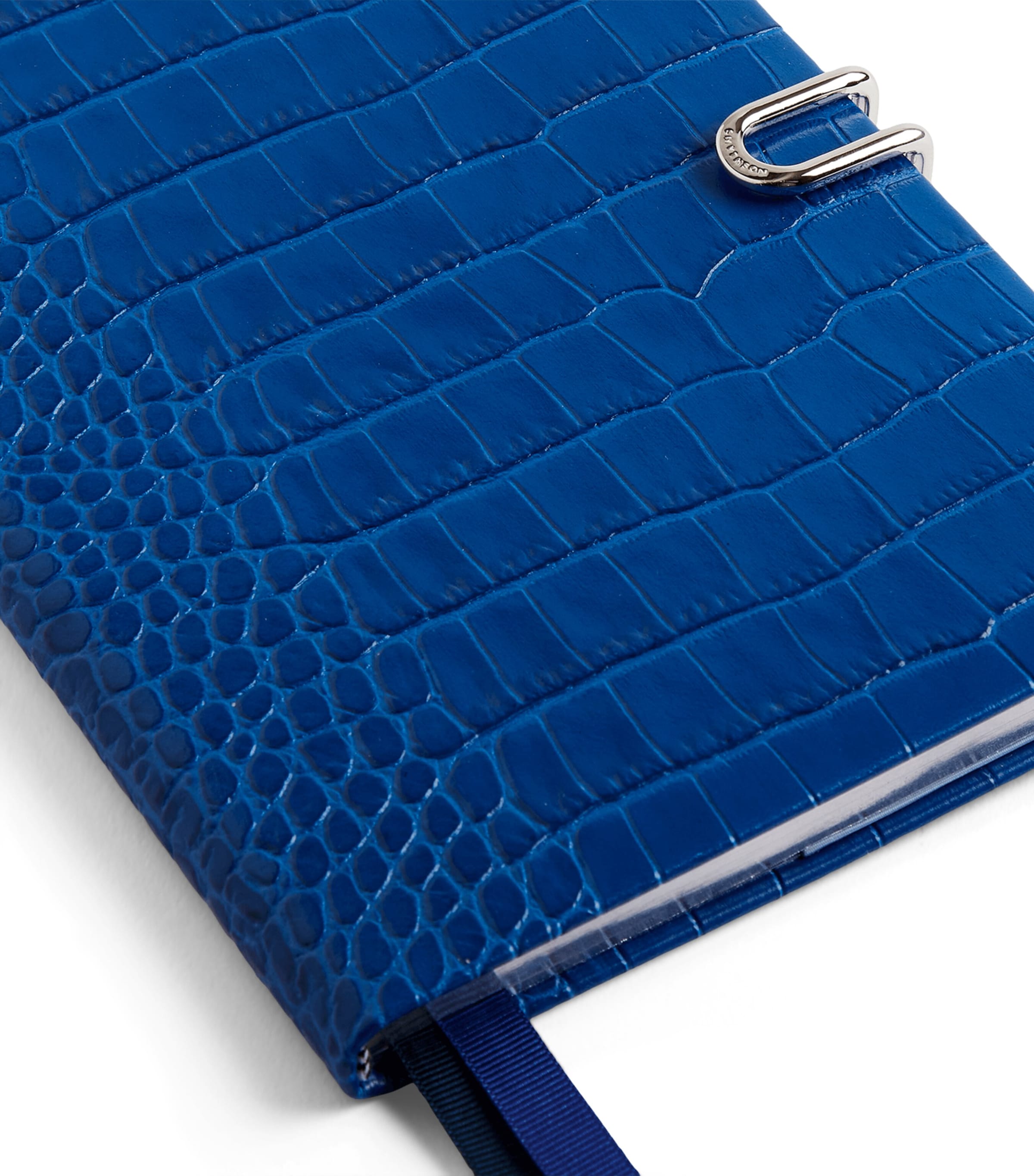 Smythson Leather Mara Soho A5 Mid-Year 2026 Diary Cerulean Image 5