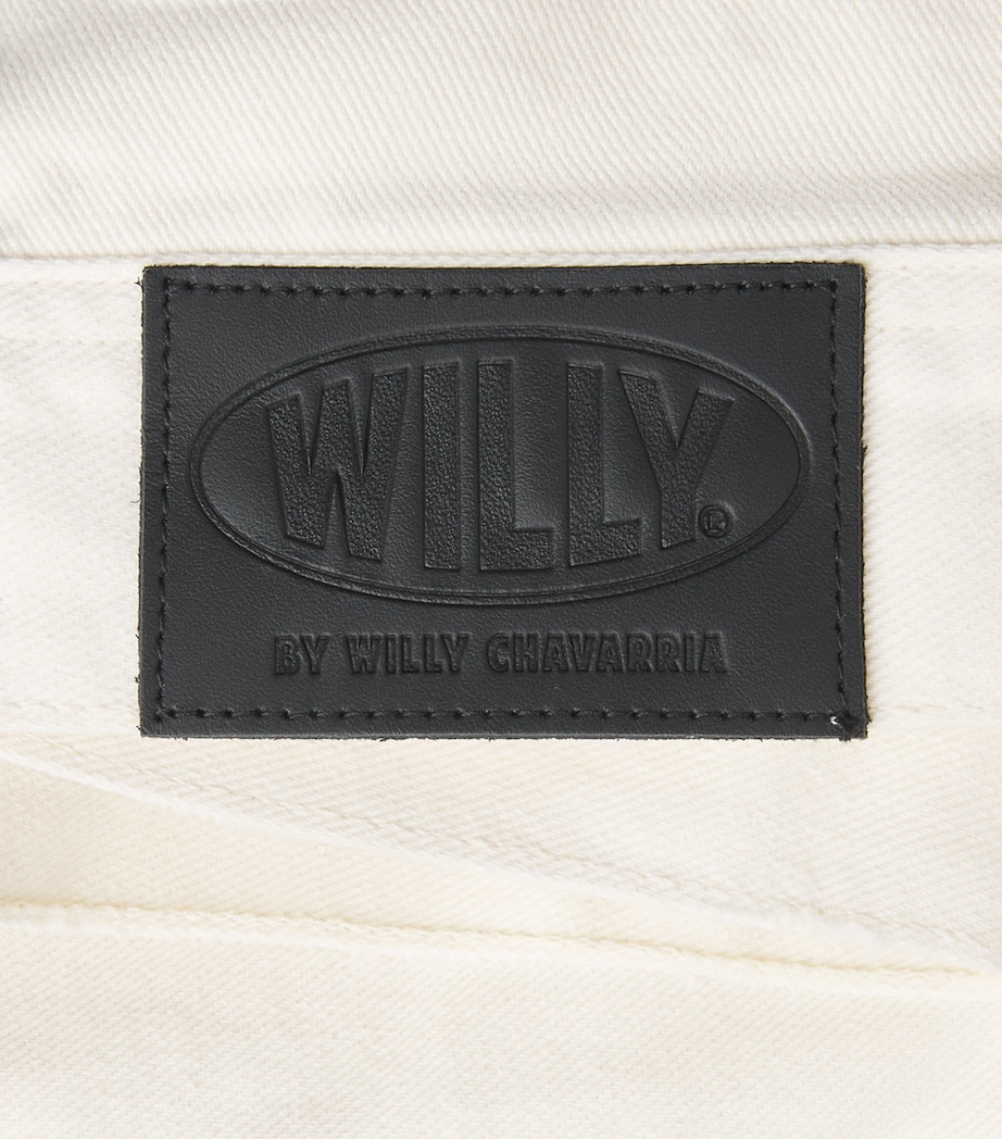Willy Chavarria Mens Chachi Denim Jacket Masa Image 6