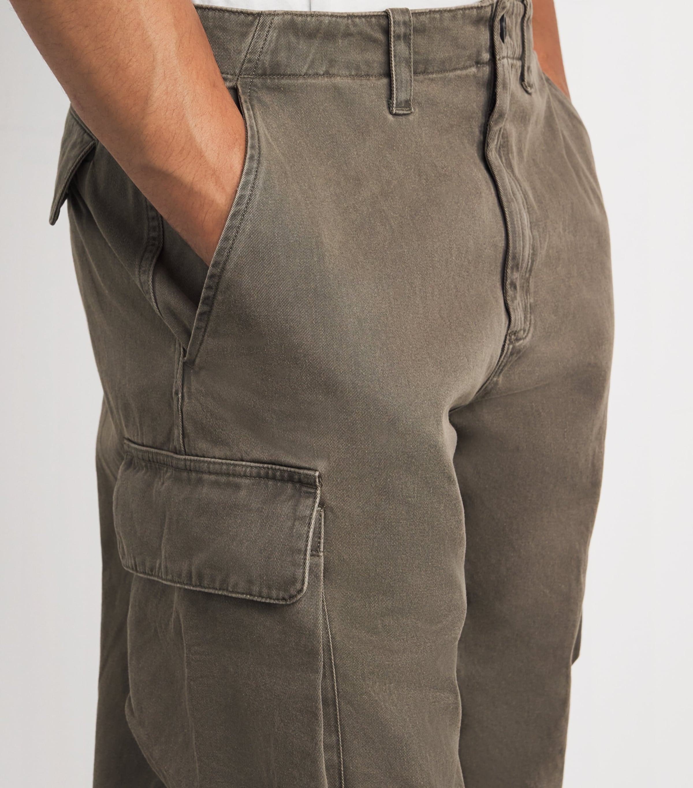 Cotton Mount Cargo Trousers DITCH WASH OUT TWI Image 6