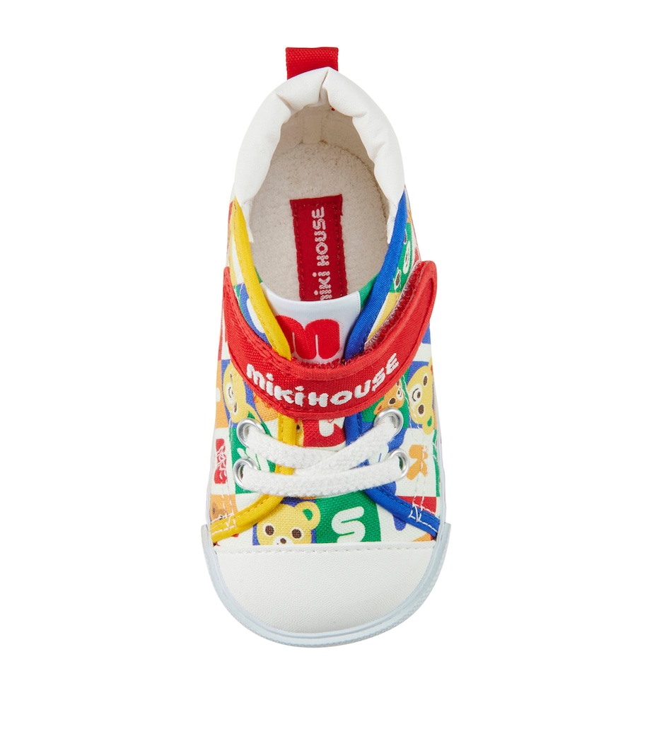 Miki House Logo-Embroidered Sneakers Image 8