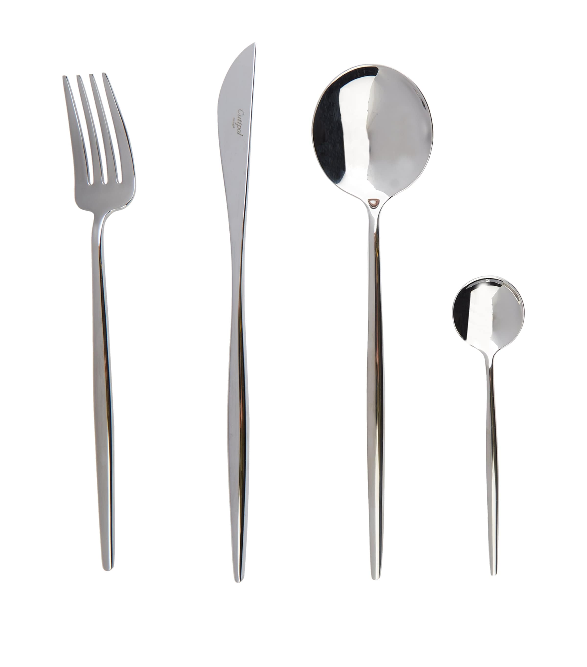 Cutipol Moon 24-Piece Cutlery Set Silver Image 3
