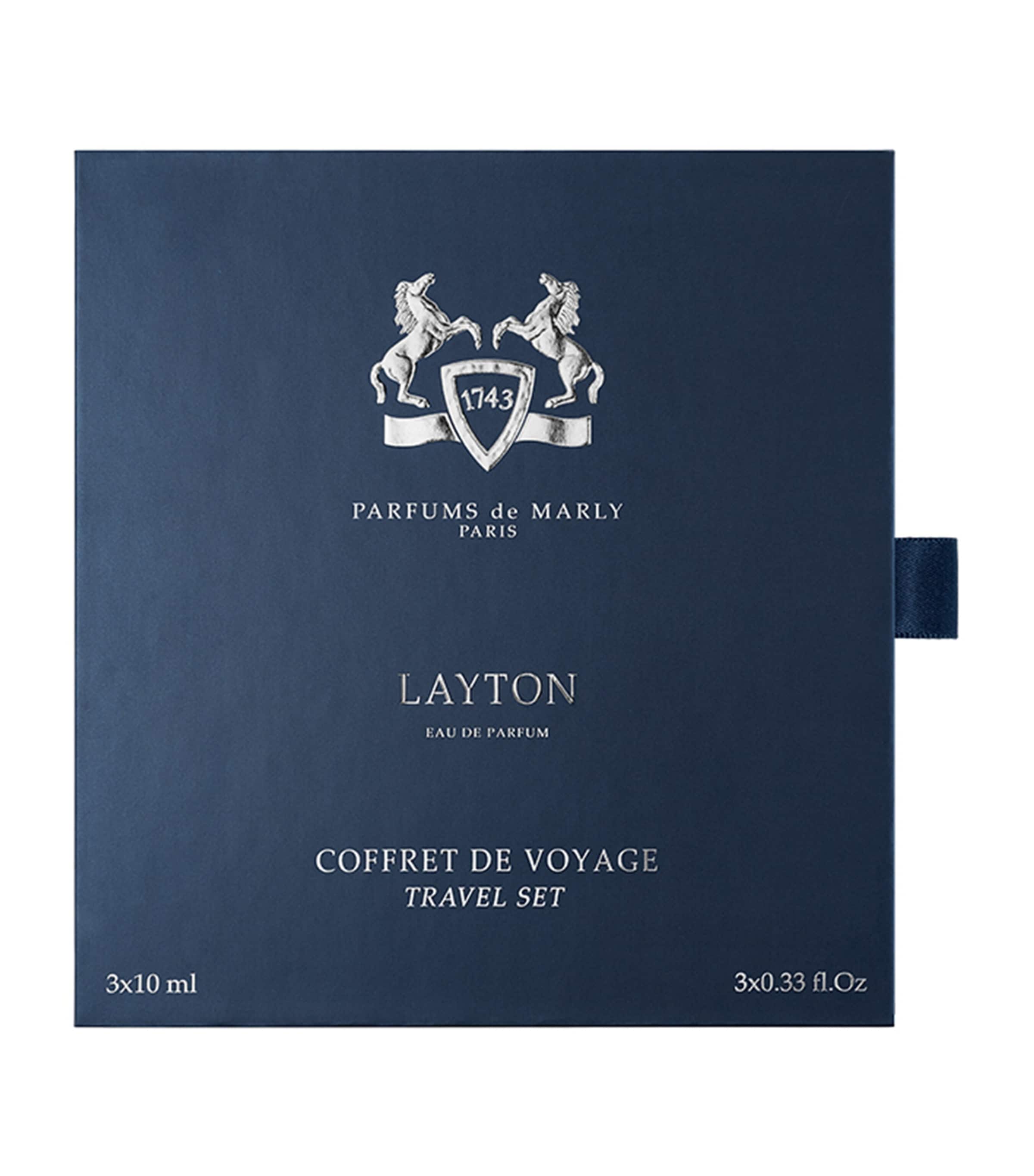 Parfums de Marly Layton Eau De Parfum Sprays and Case Travel Set (3 x 10ml) | Perfume | Mens Aftershave | Beauty Gift Sets | Perfume Gift Sets | Mens | Designers | Parfums De Marly Parfums de Marly Layton Eau De Parfum Sprays and Case Travel Set (3 x 10ml) | Perfume | Mens Aftershave | Beauty Gift Sets | Perfume Gift Sets | Mens | Designers | Parfums De Marly