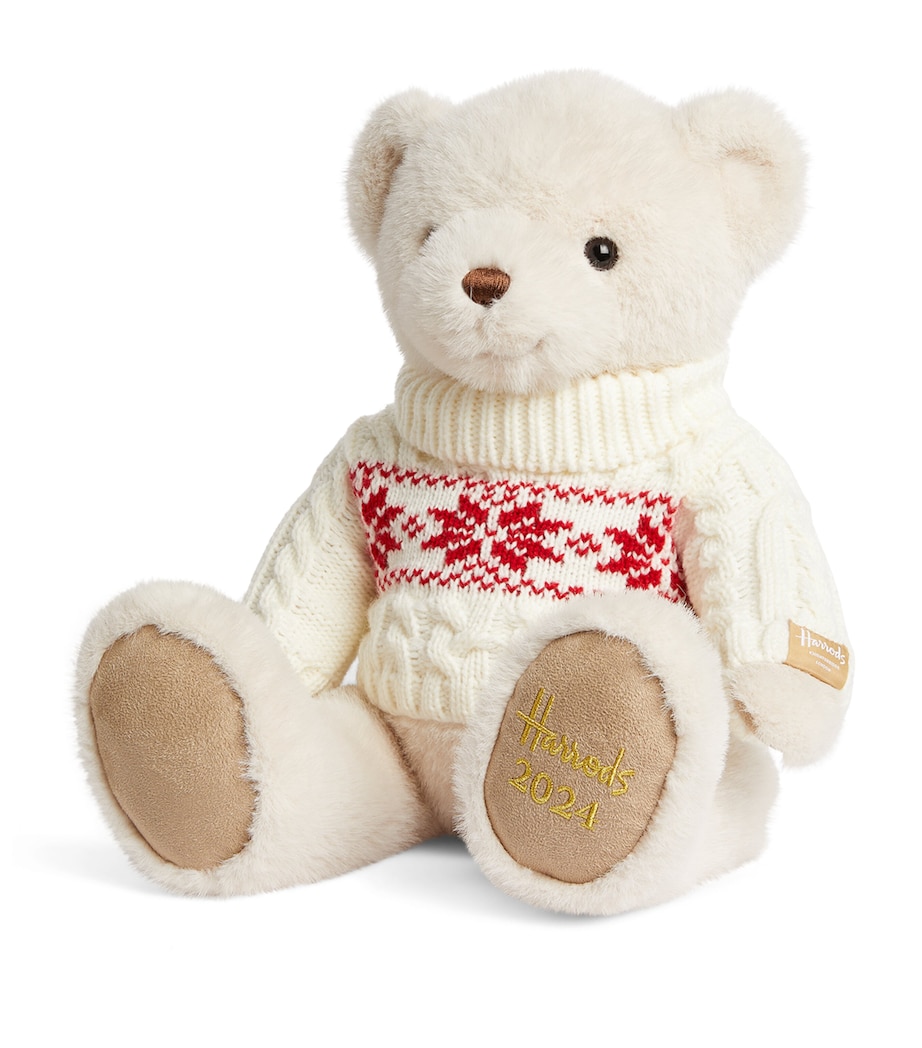 Christmas Bear 2024 Noah (34cm) CREAM Image 2