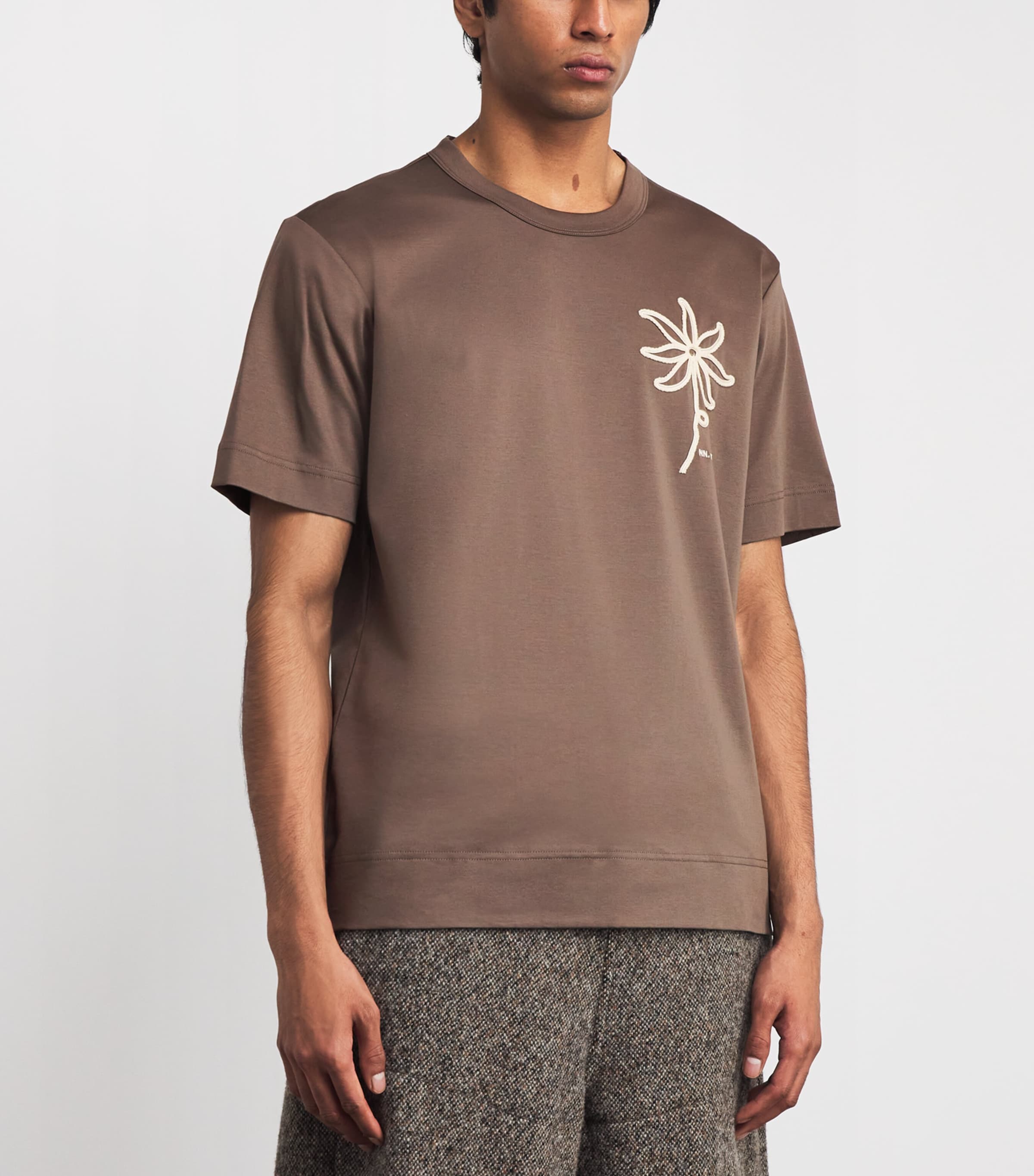 Organic Cotton Pedro T-Shirt MABLE HUSK Image 3