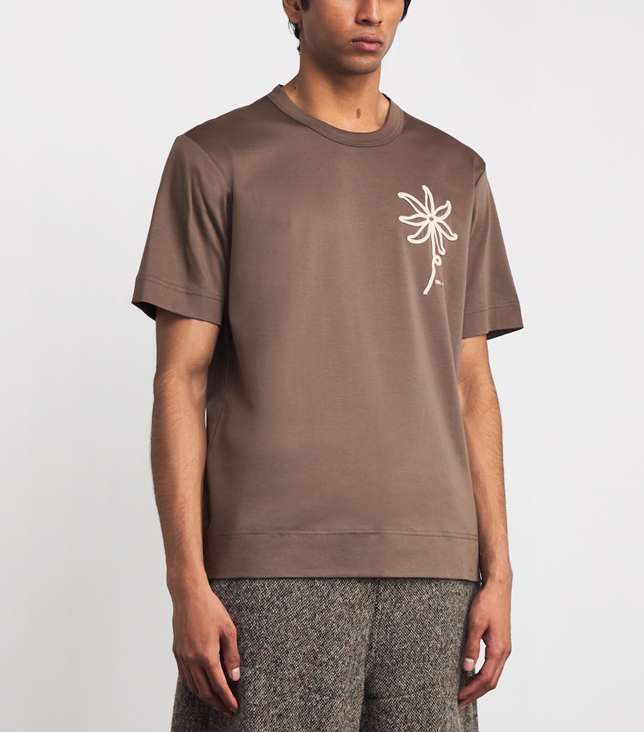 Organic Cotton Pedro T-Shirt MABLE HUSK Image 3