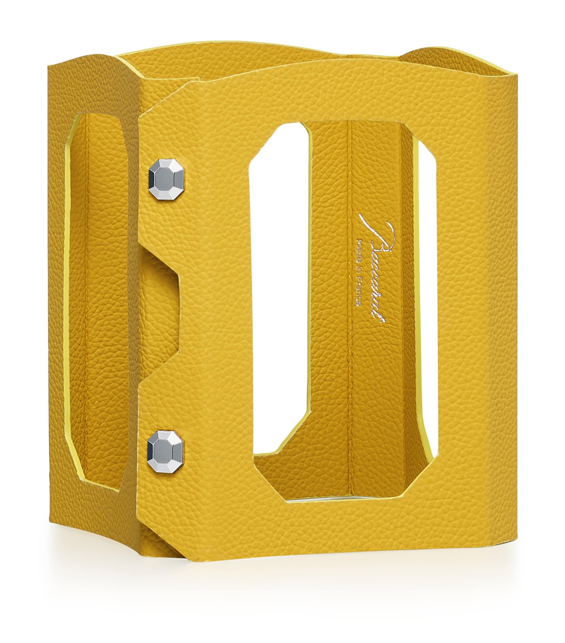 Leather Octogone Decanter Case CLEAR Image 2