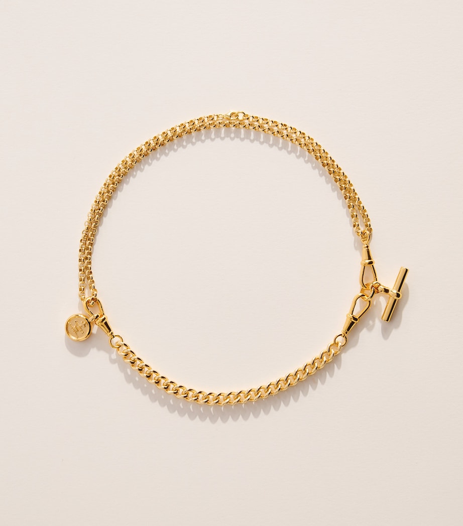 TILLY SVEAAS Gold-Plated Moi + Toi Set Necklace Gold Image 3