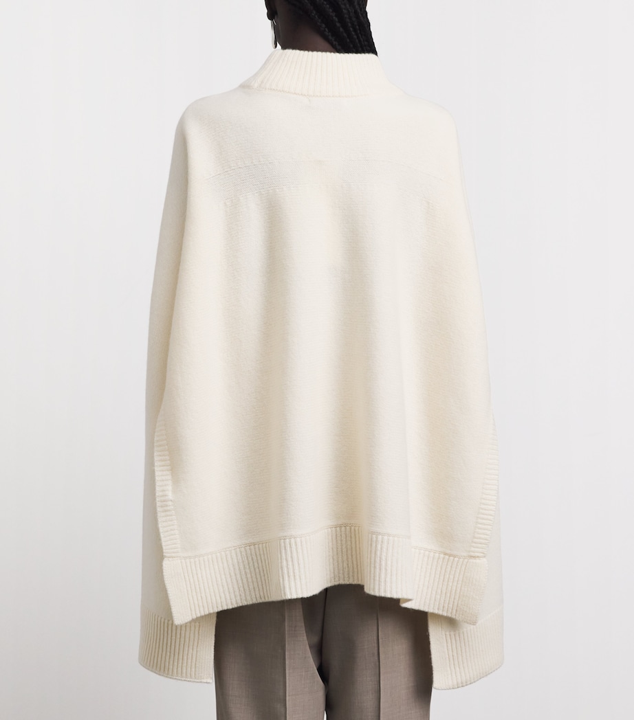 Source Unknown Womens Wool Cape Noa Sweater Iv Image 5