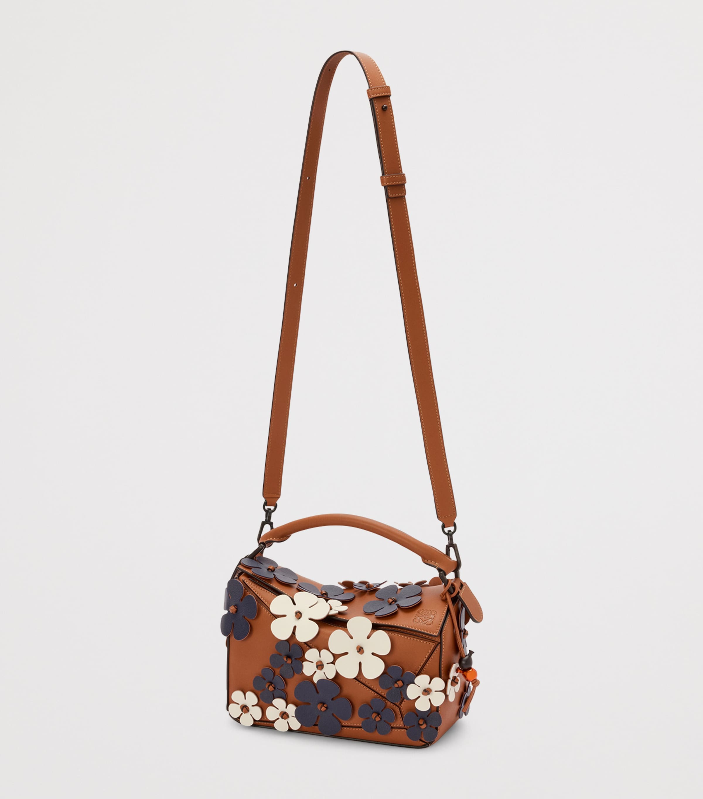 LOEWE Puzzle 10 Re-Edition Plumeria Top-Handle Bag | Harrods AE