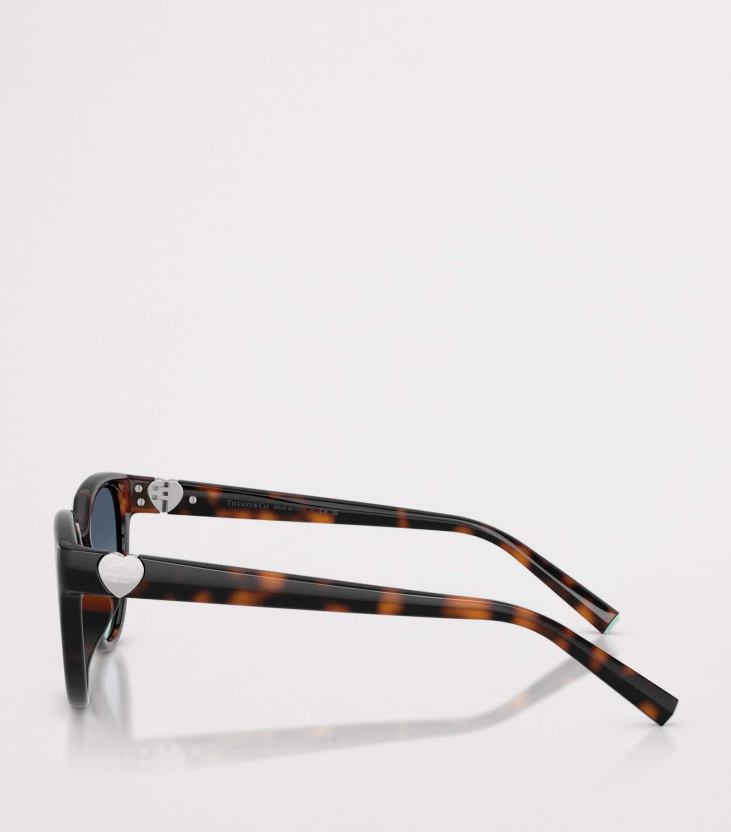 Tiffany & Co. Tortoiseshell Cat Eye Sunglasses Brown Image 3