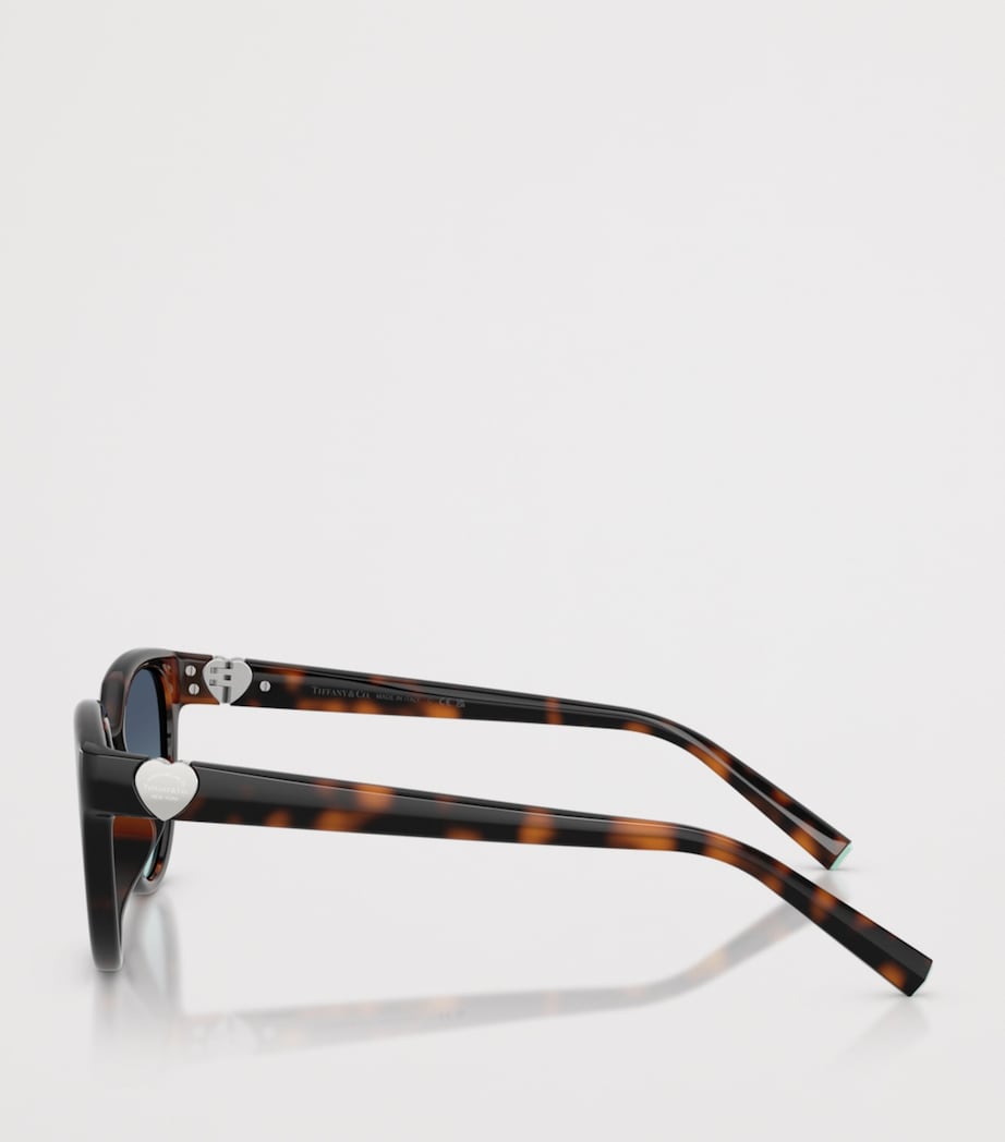 Tiffany & Co. Tortoiseshell Cat Eye Sunglasses Brown Image 3