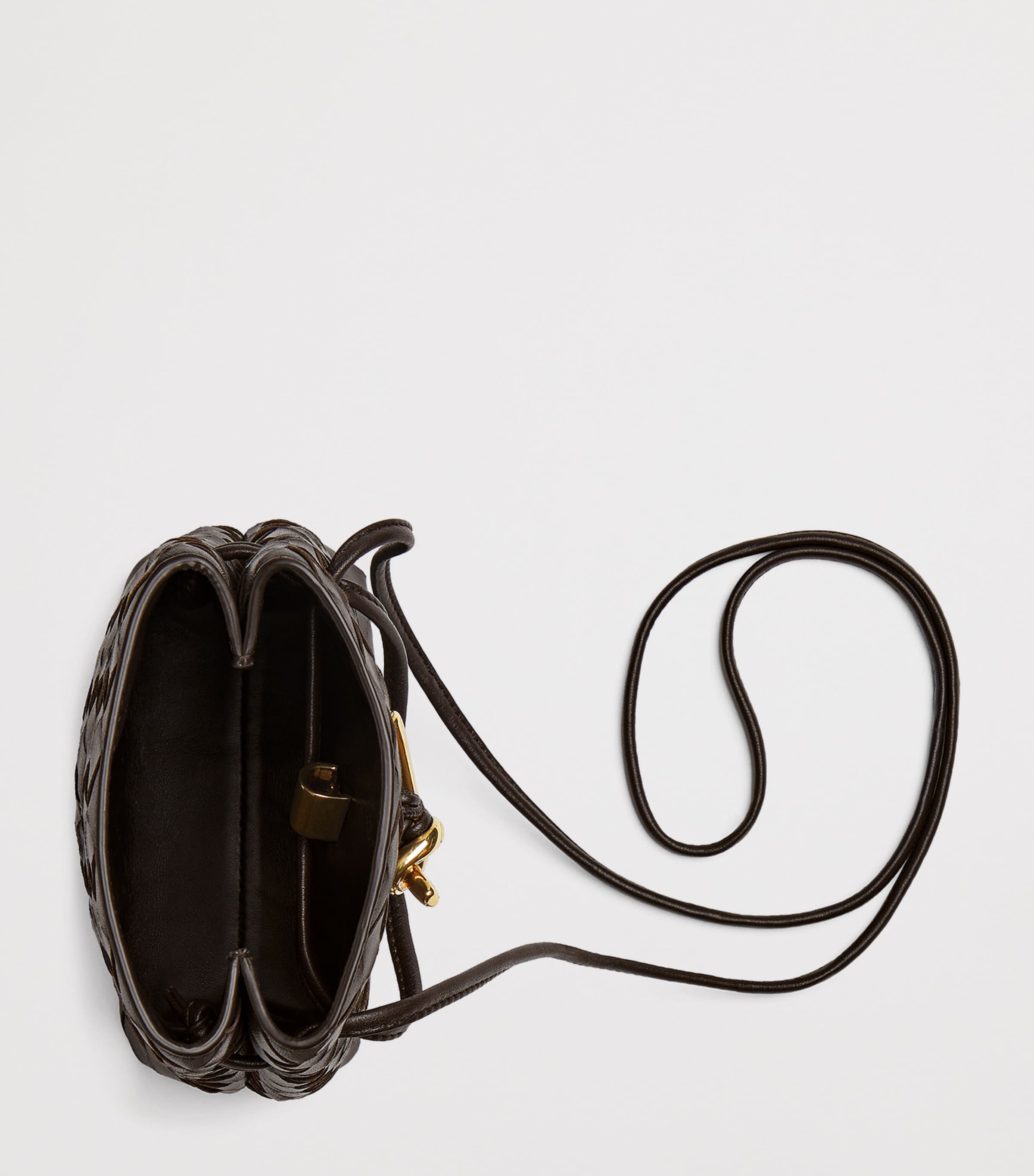 Bottega Veneta Leather Andiamo Phone Pouch Image 3
