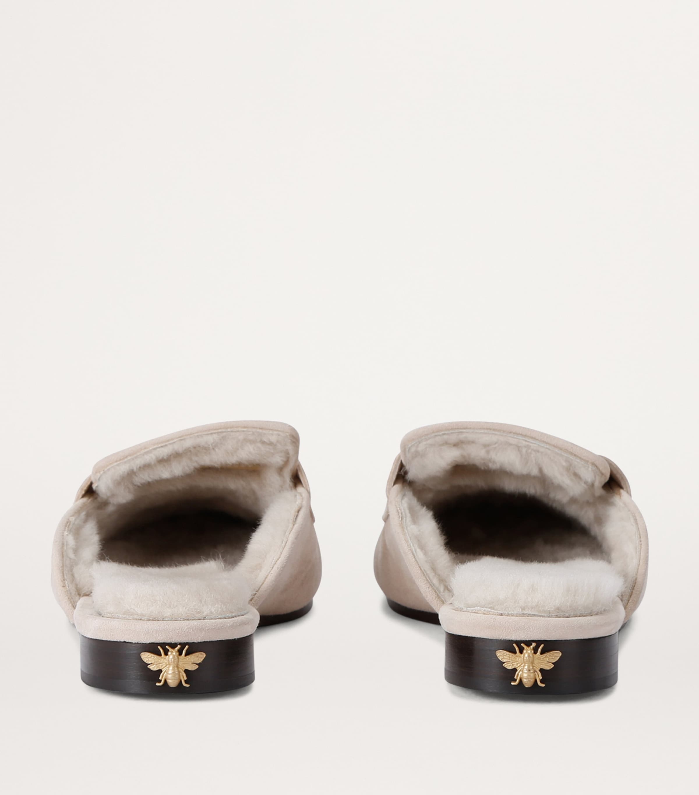 Suede Mules BEIGE Image 2