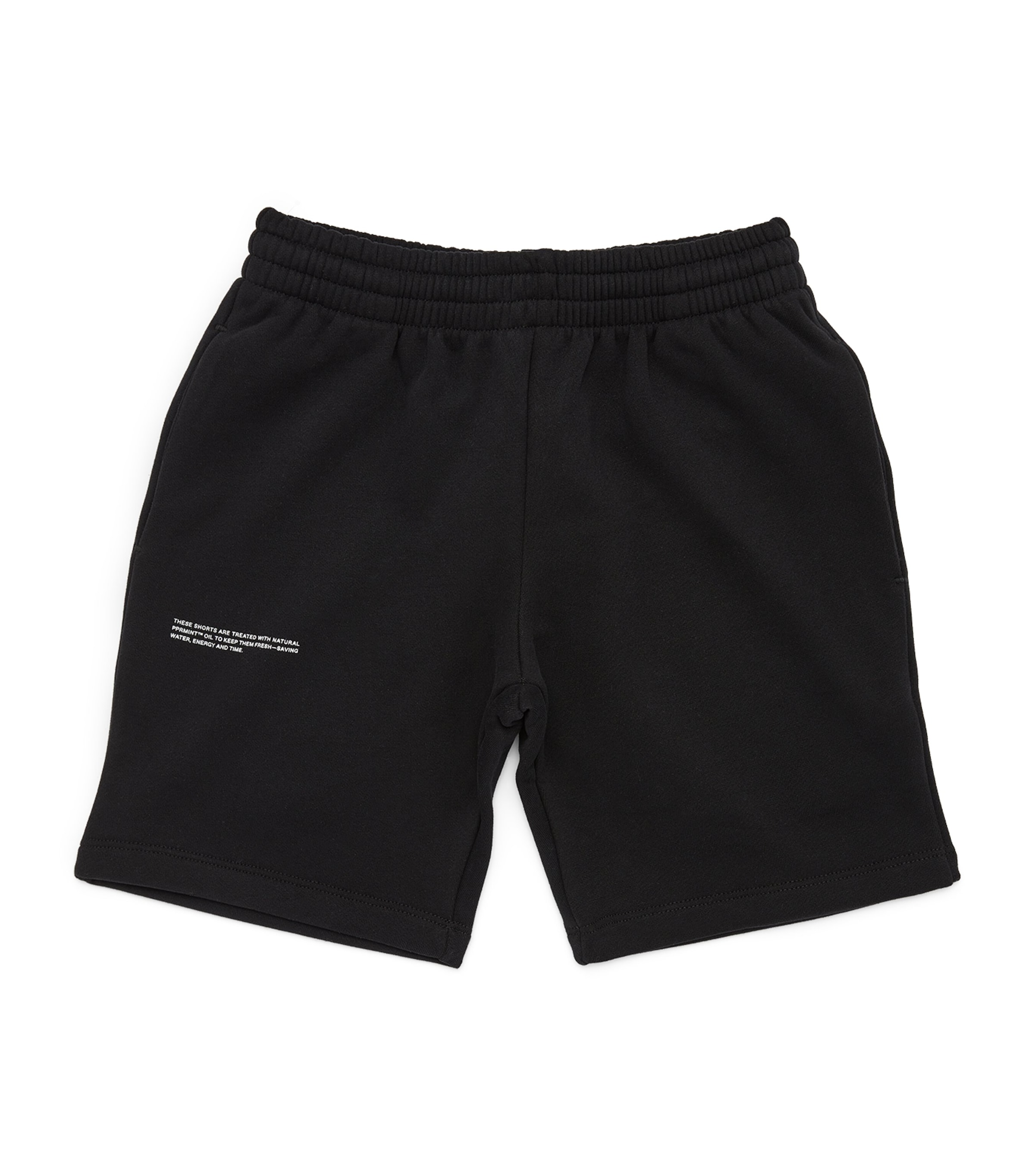 Pangaia Kids Organic Cotton 365 Sweatshorts (3-11 Years) Black Image 1