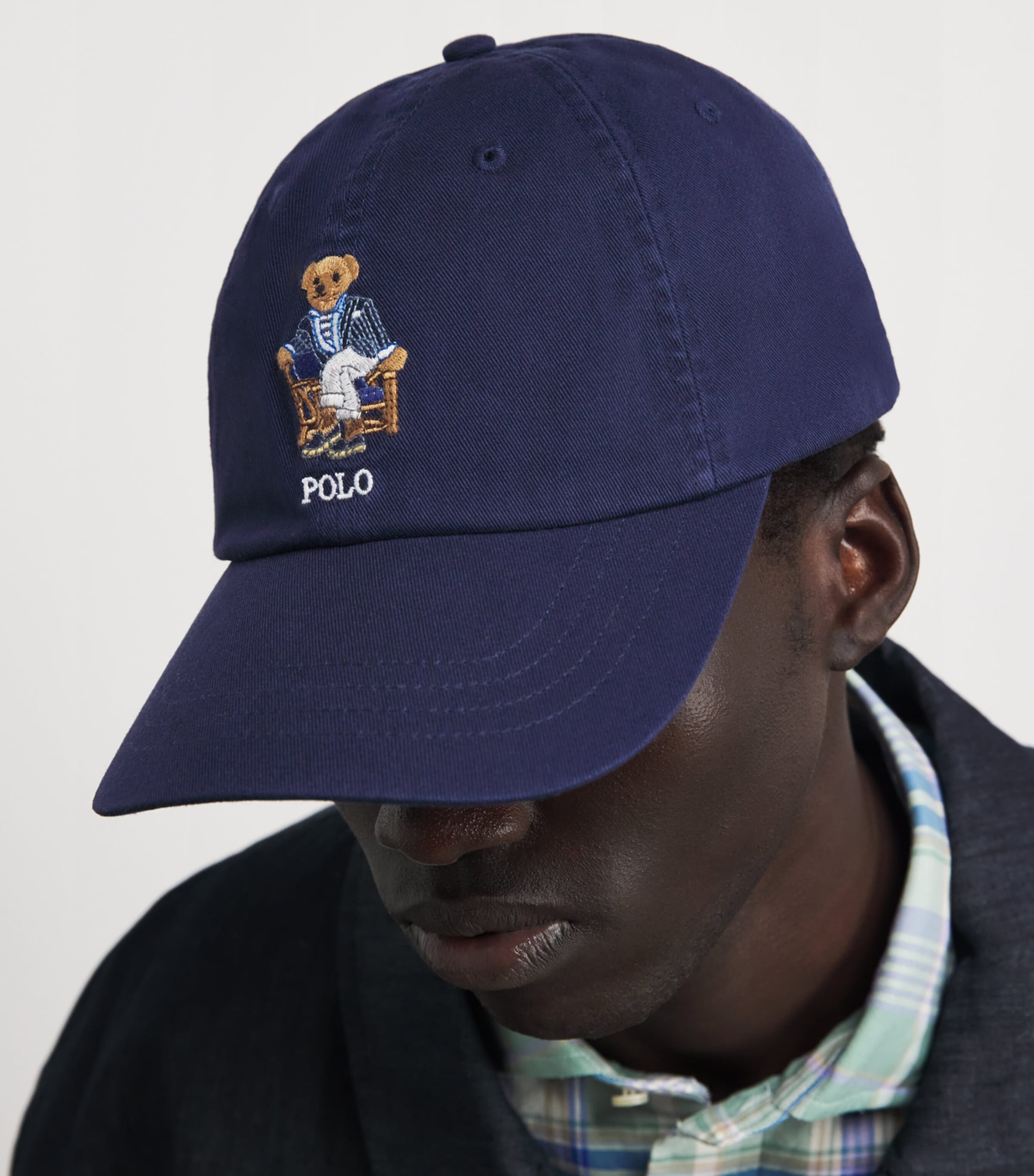 Polo Ralph Lauren Cotton Polo Bear Baseball Cap Nport Navy W/nprt Br Image 2
