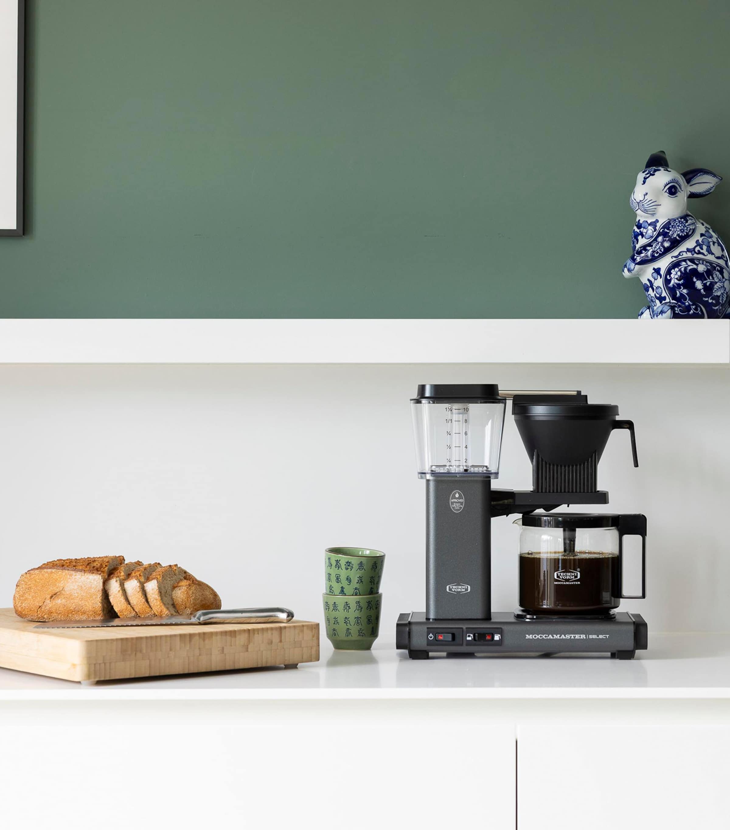 Moccamaster KBG Select Filter Coffee Machine Stone Grey Image 3