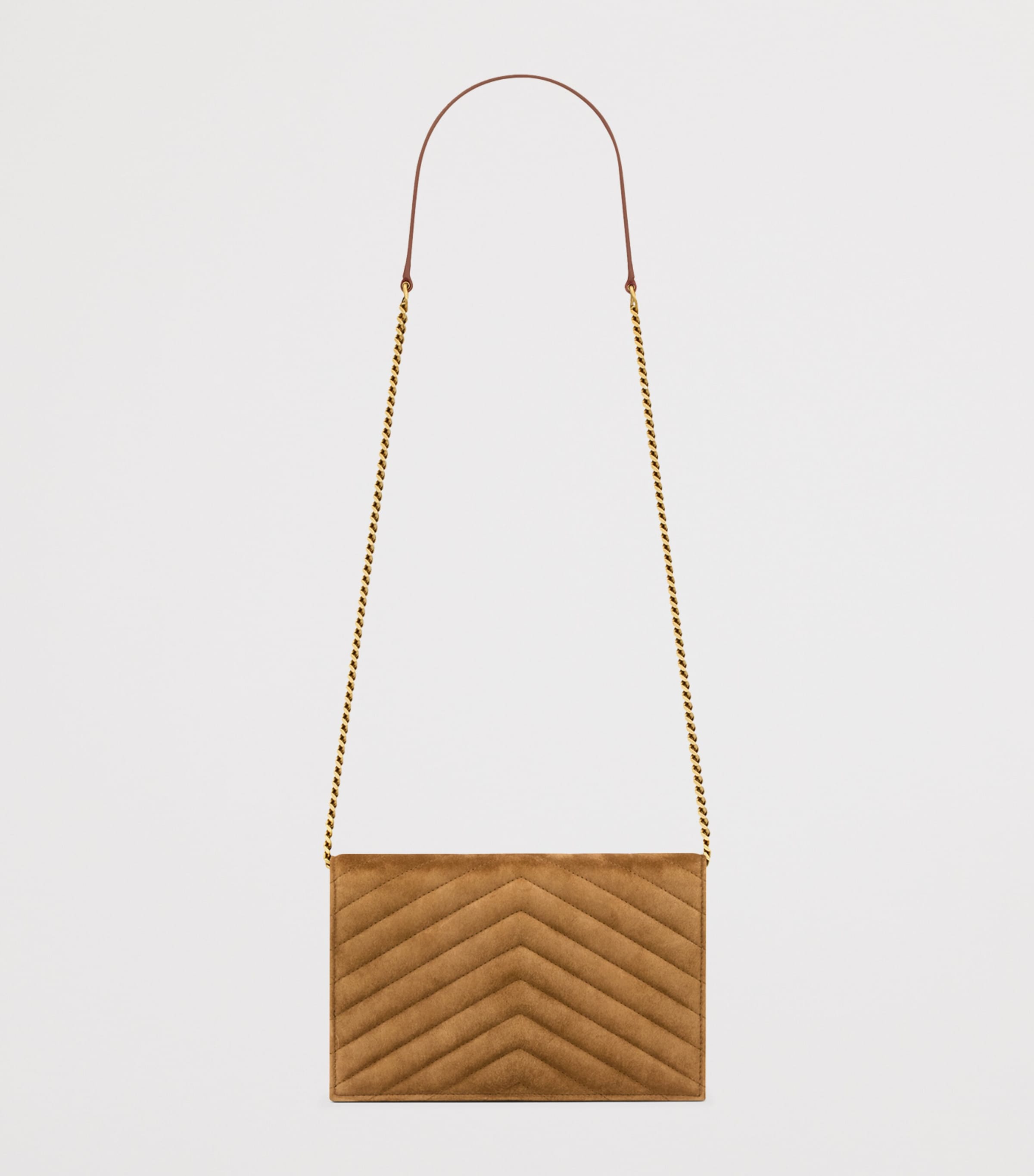 Saint Laurent Cassandre Envelope Chain Wallet Image 7