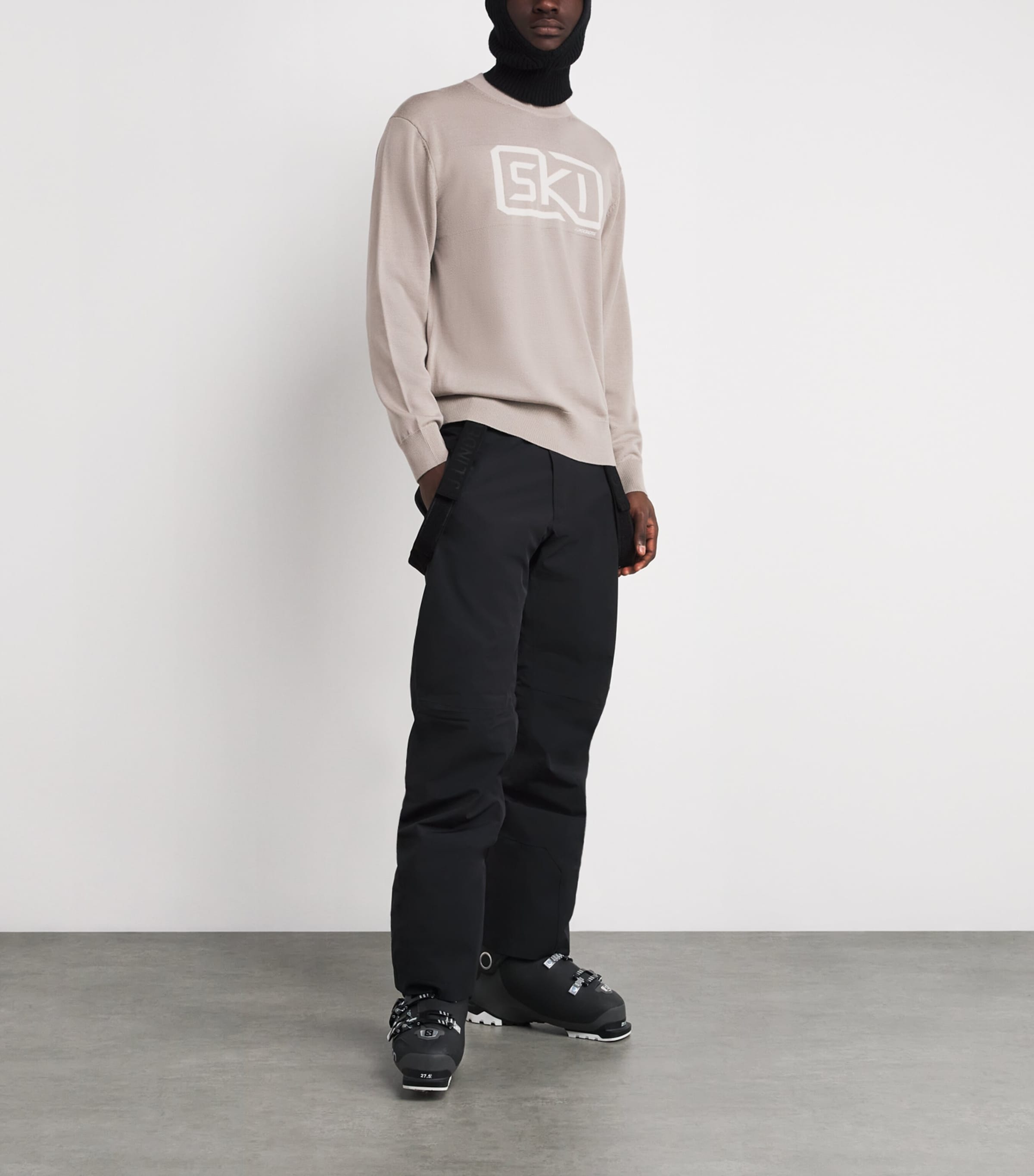 Wool Jacquard William Sweater MOONBEAMU029 Image 2