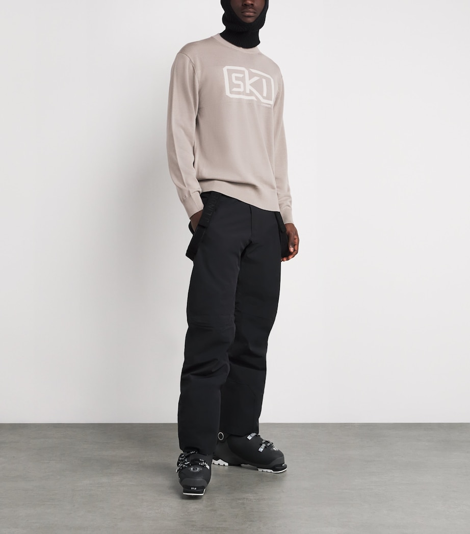 Wool Jacquard William Sweater MOONBEAMU029 Image 2