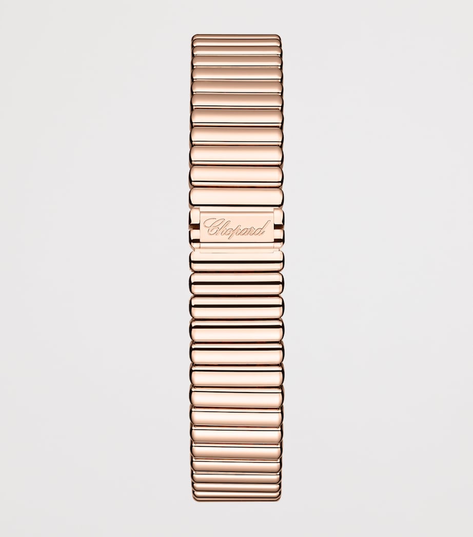 Rose Gold and Diamond Octagonal L'Heure du Diamant Watch 32mm 18K ROSE GOLD Image 4