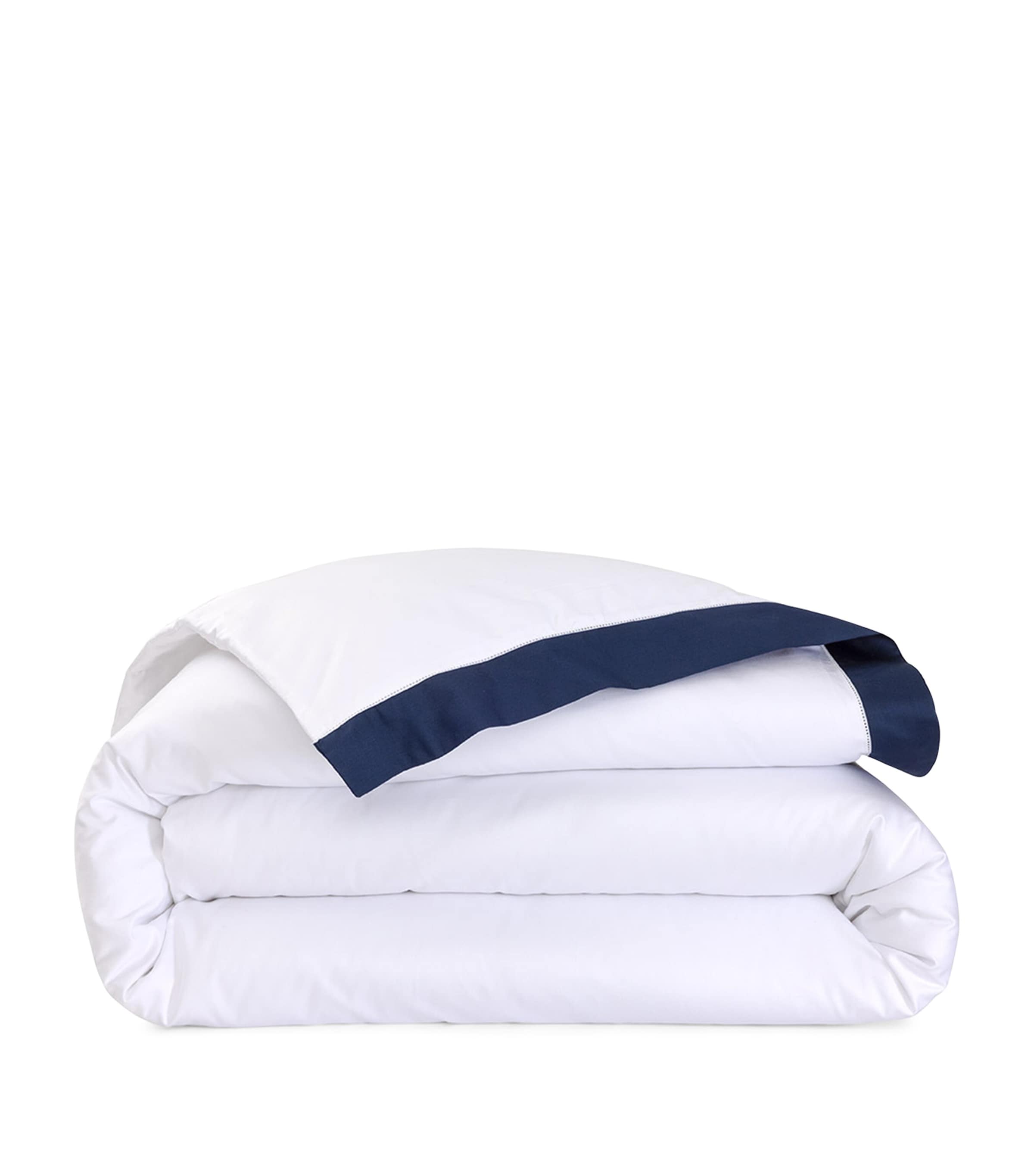 Ralph Lauren Home Cotton Langdon King Duvet Cover (240cm x 220cm) Navy Image 1
