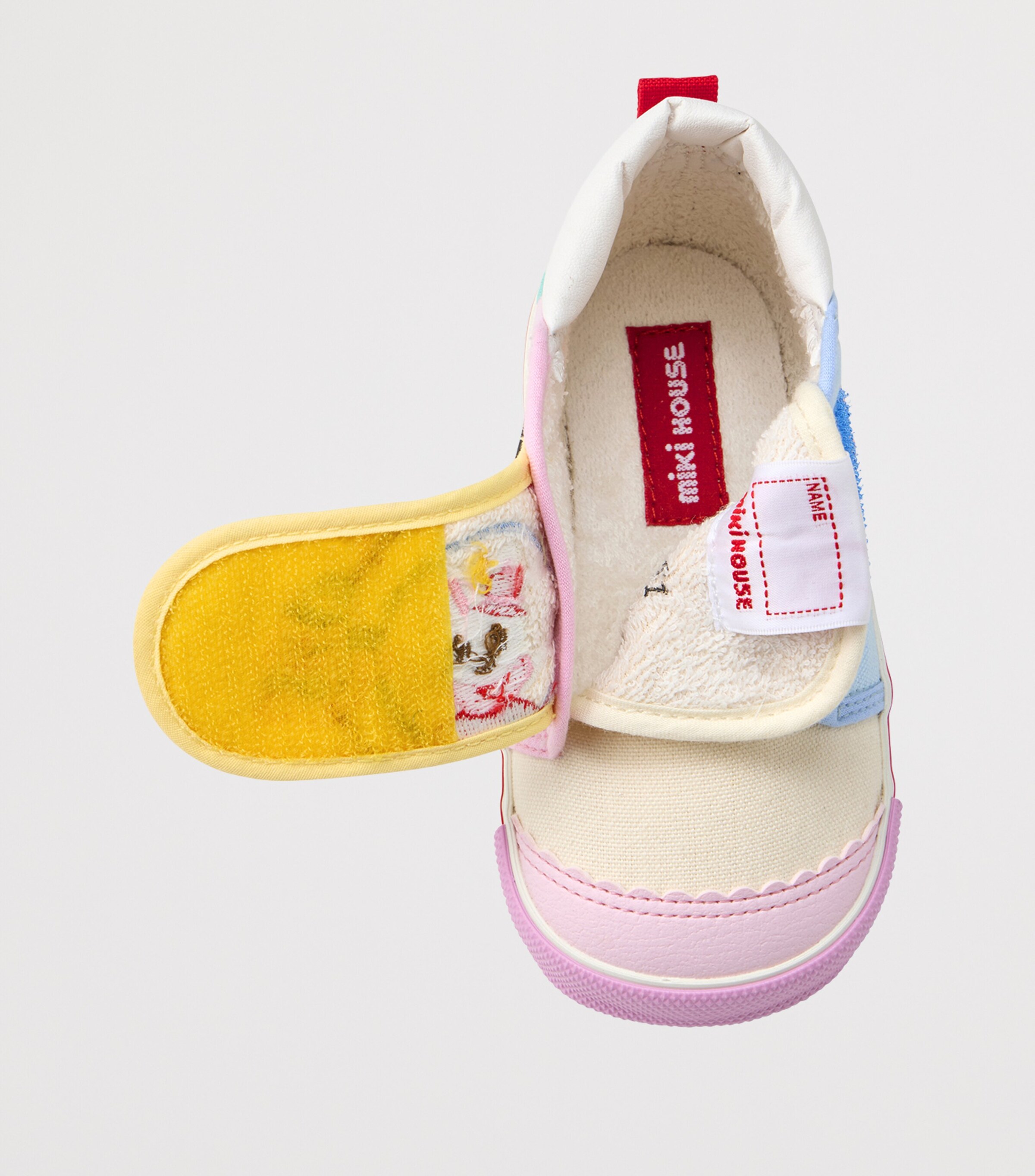 Cotton-Blend Velcro Sneakers 87 Image 5