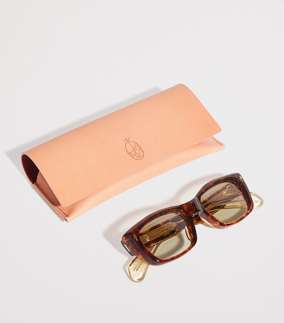 Acetate Corniche Sunglasses 5C-ARGYLE Image 4