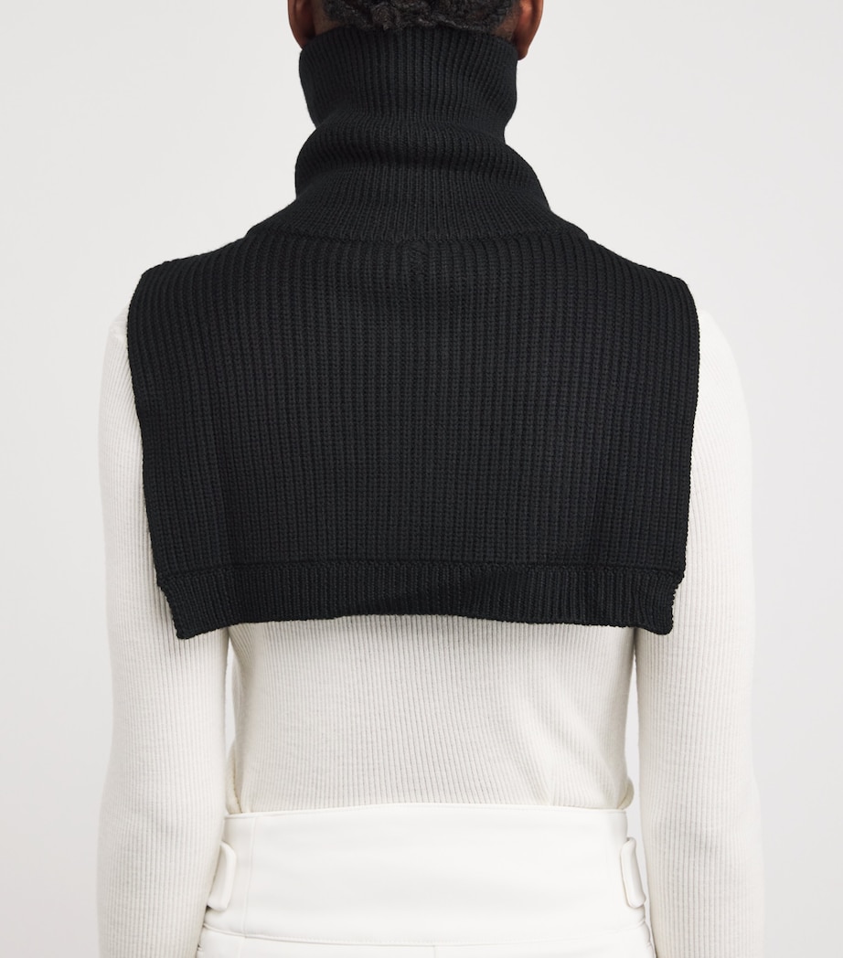 Wool Neck Warmer 1000NOIR Image 4