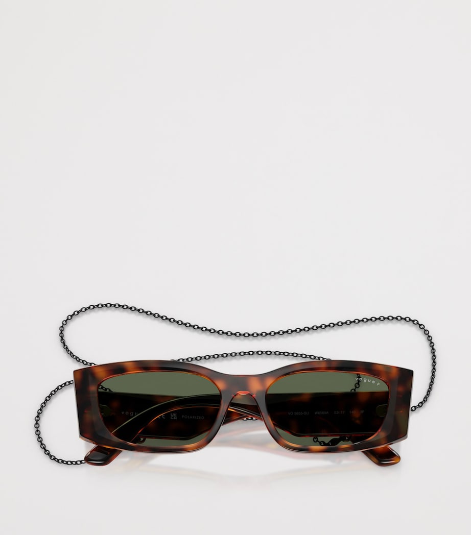 Vogue Chain Pillow Sunglasses Image 5