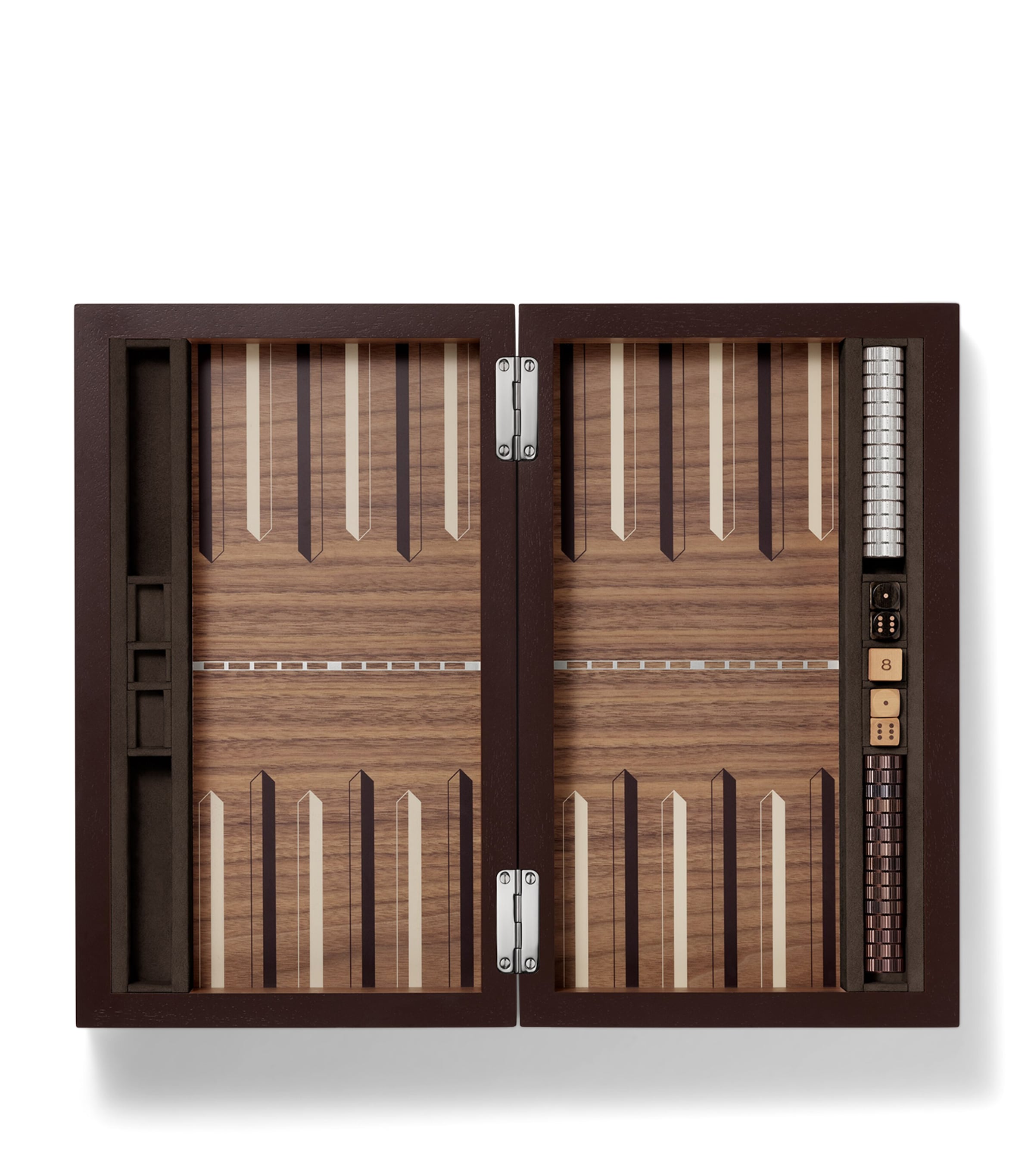 Santos de Cartier Backgammon Set BROWN Image 4
