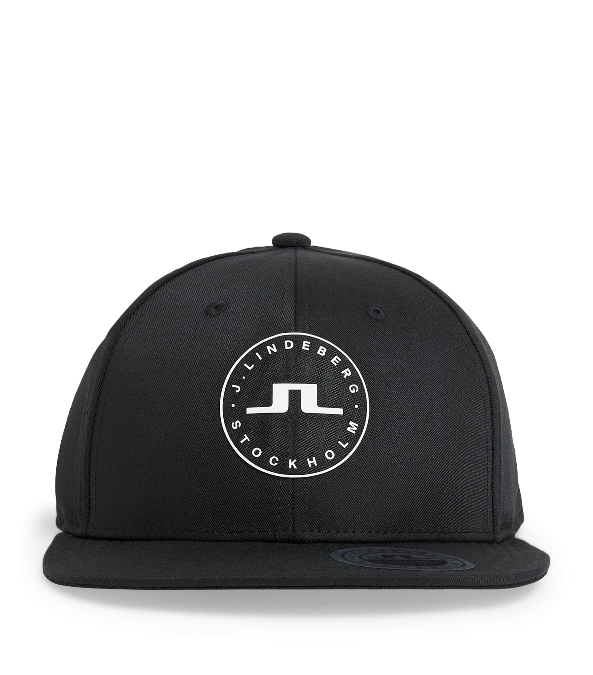 J. Lindeberg Logo-patch Drive Cap In Black