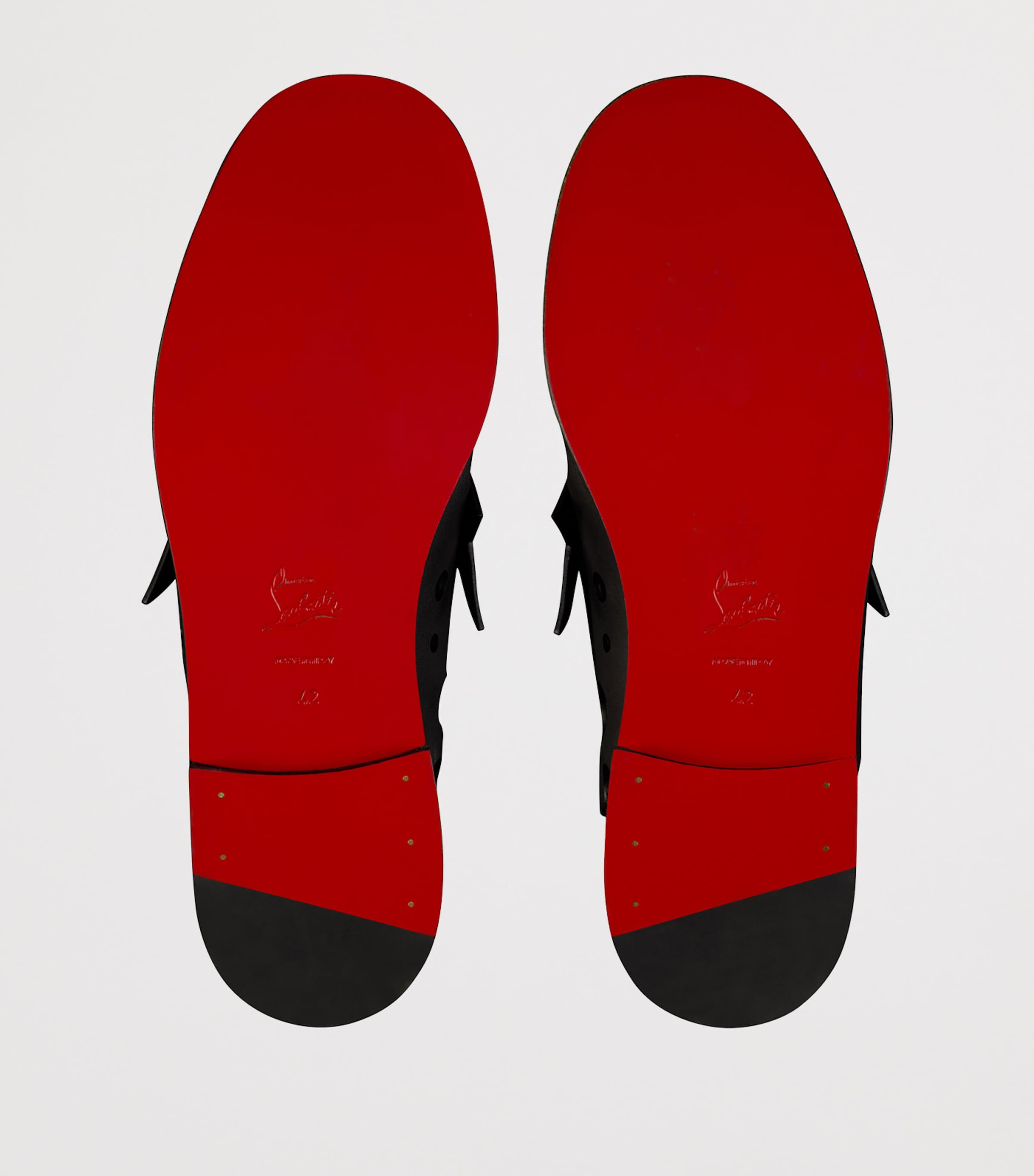 red bottoms mens dress shoes Christian Louboutin Black The Plato Dots Leather Loafers All Sizes:6-9m women-dresses Dust Blue Organza Wedding Black shoes