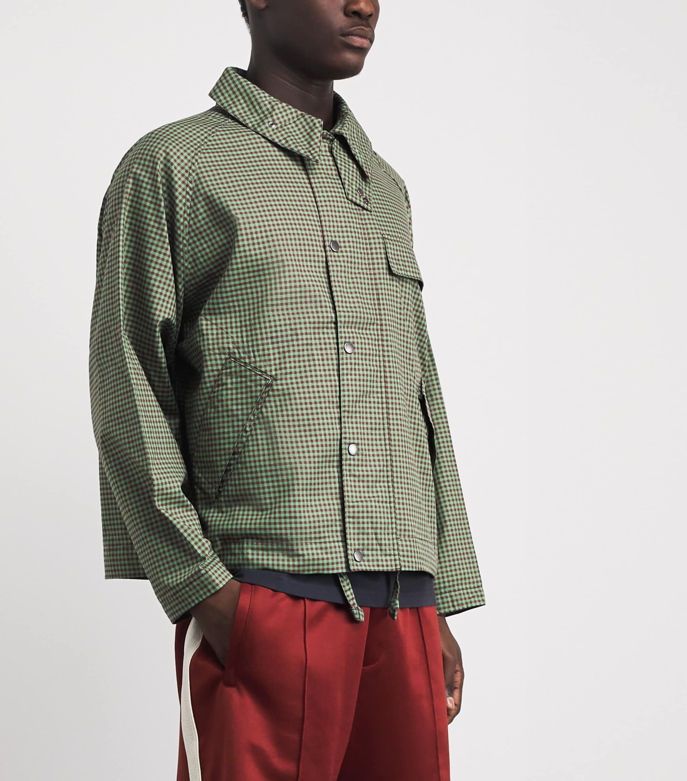 Barbour Green x Paul Smith Check Transport Casual Jacket | Harrods US