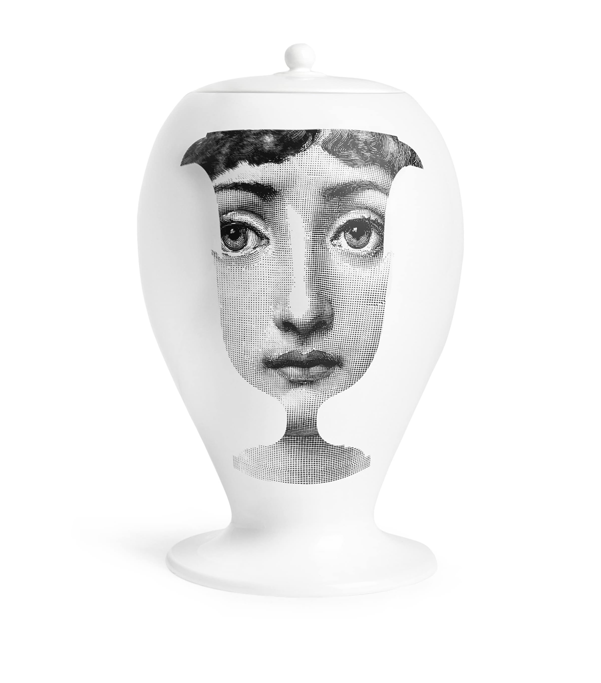 Fornasetti Sagome Di Vasi Face-print Vase