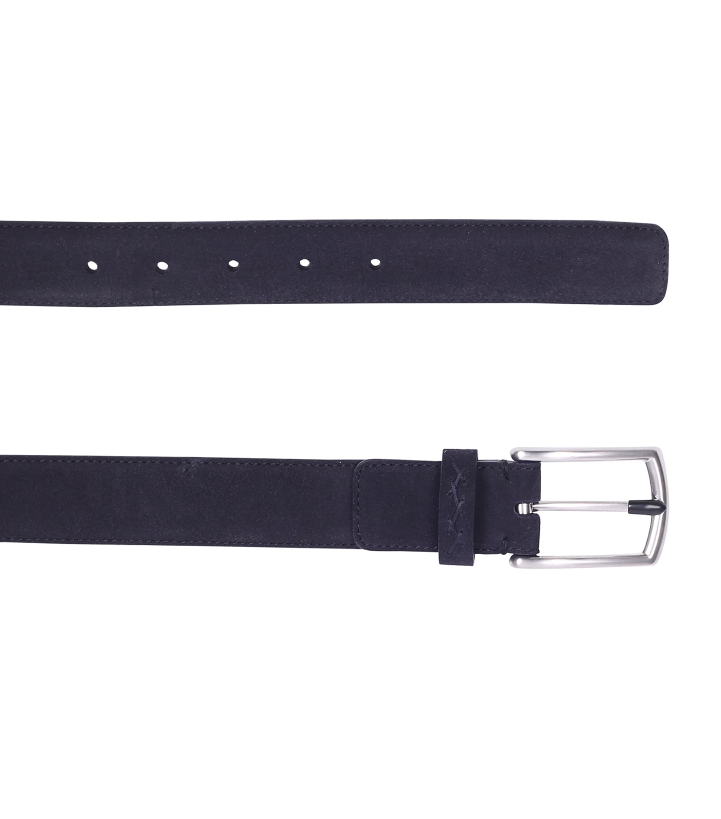 Zegna Suede Belt Blue/dark Image 3
