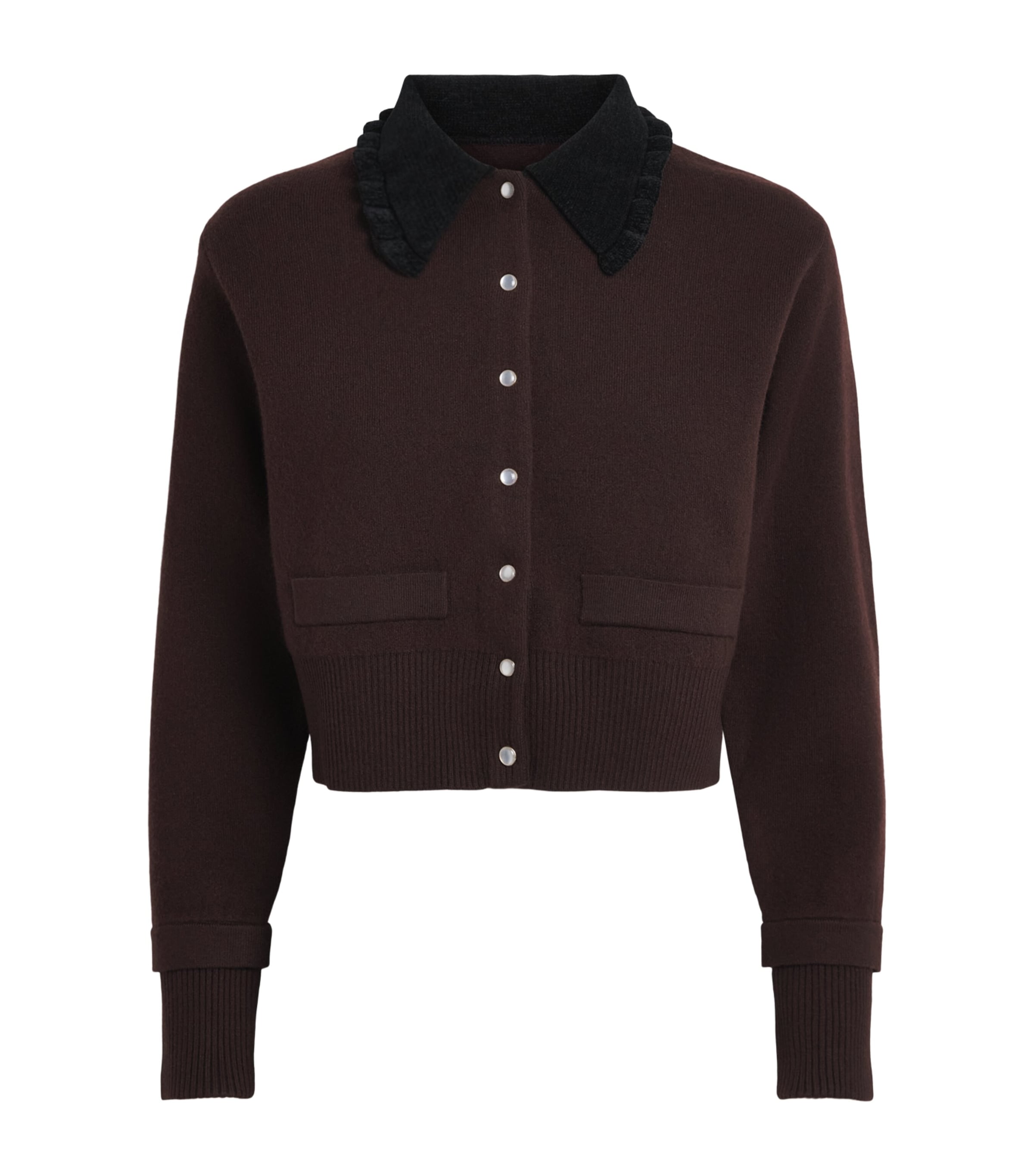 Sandro Paris Cropped Cardigan