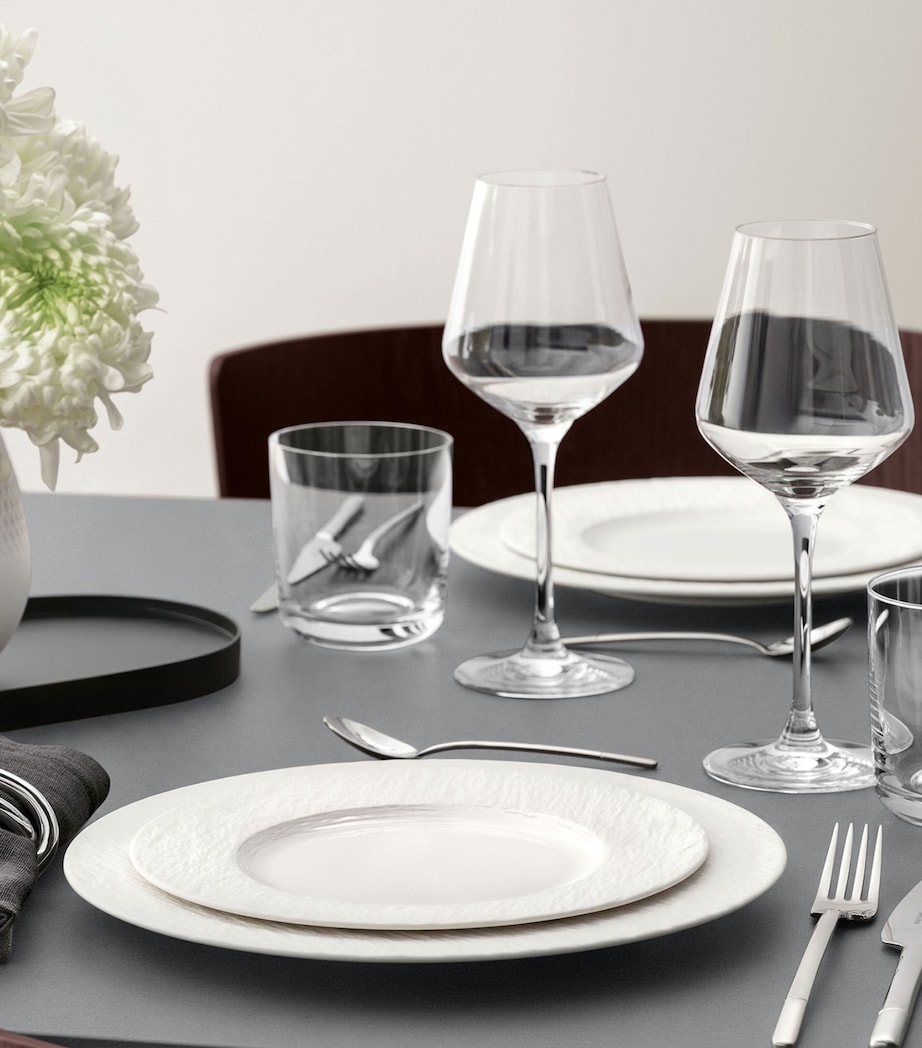 Villeroy & Boch Porcelain Manufacture Ice Breakfast and Dessert Plate (22cm) White Image 2
