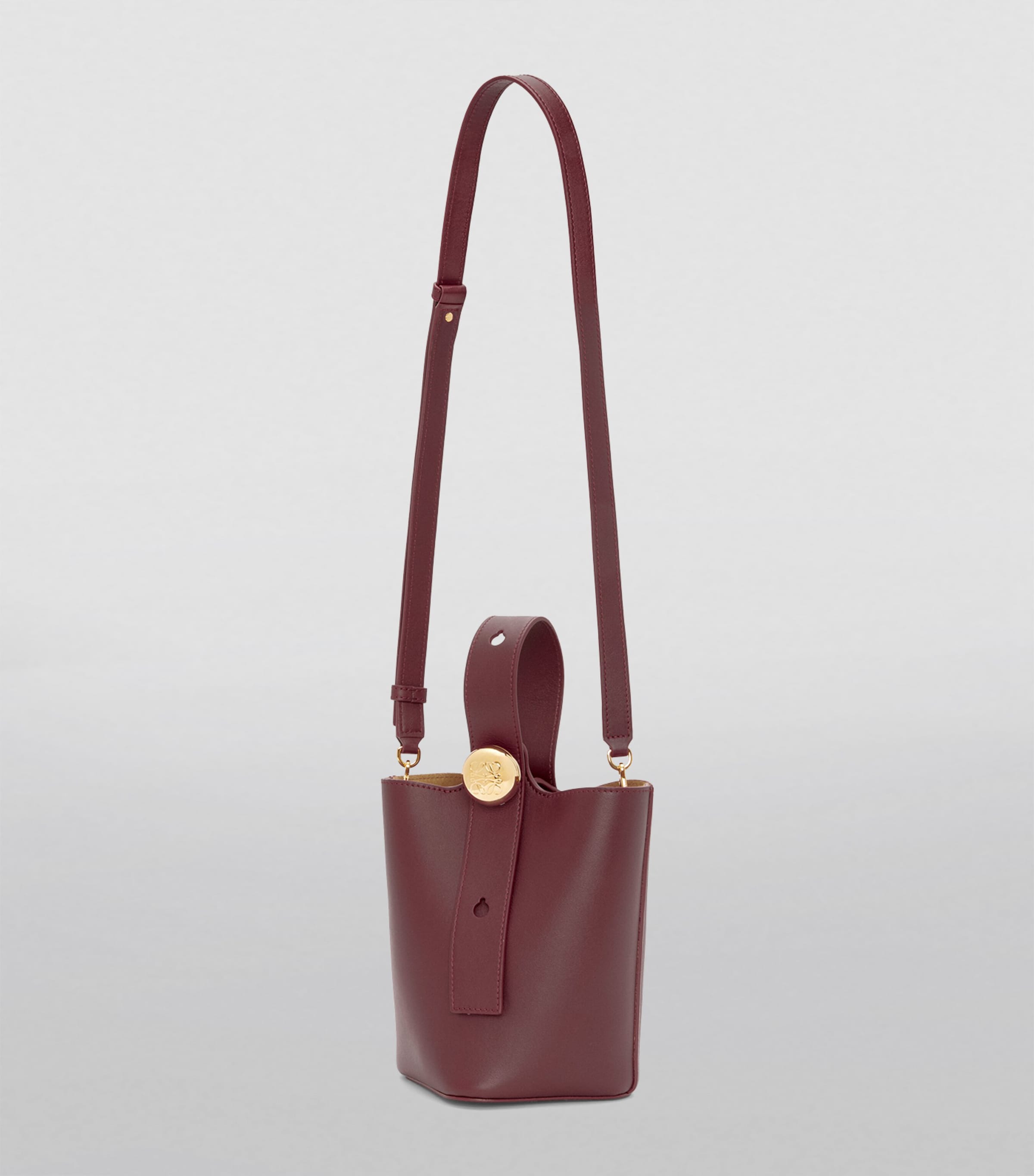 【LOEWE/ロエベ】MINI PEBBLE BUCKET BAG LOEWE Mini Leather Pebble Bucket Bag | Harrods CA